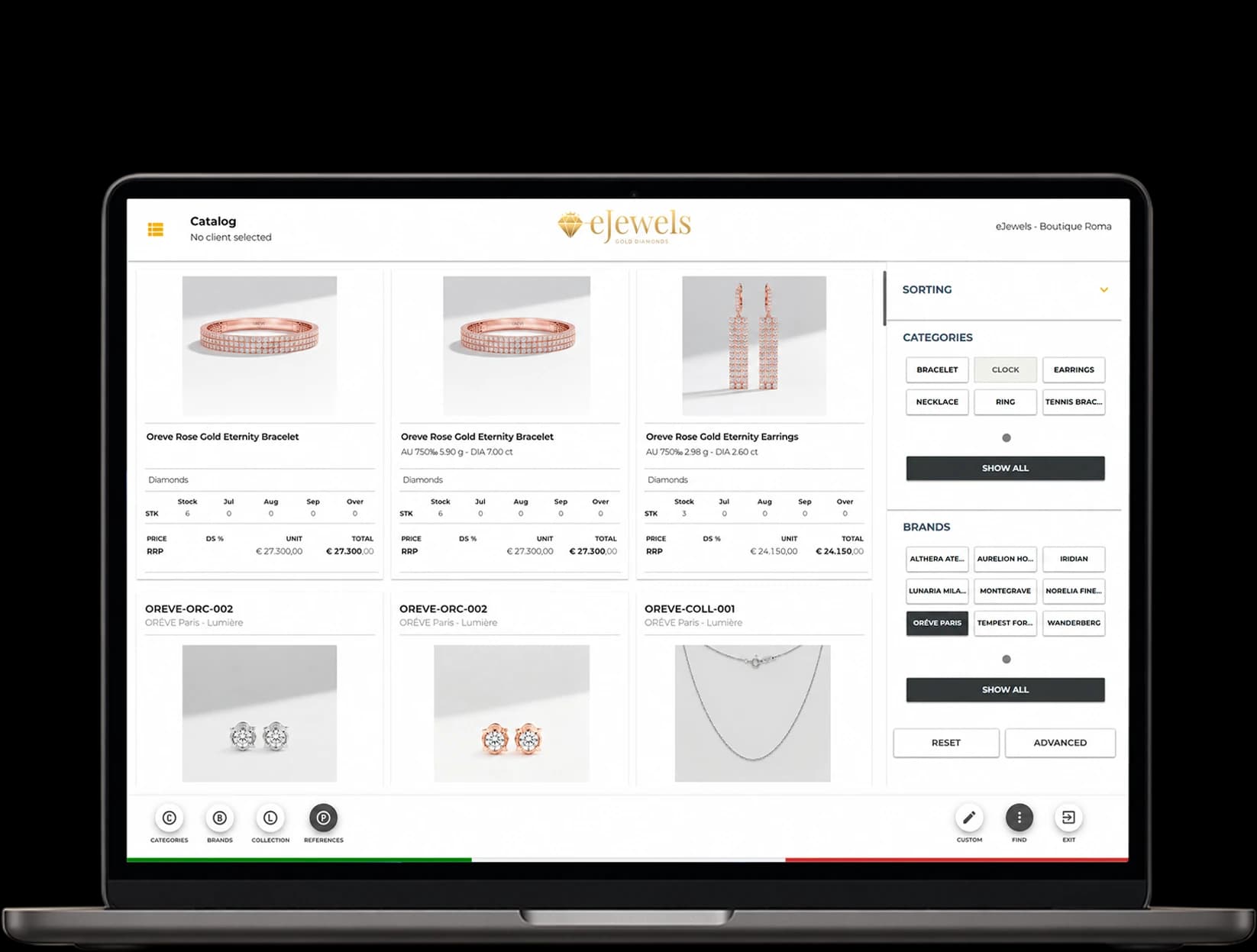 Software ERP per produttori orafi