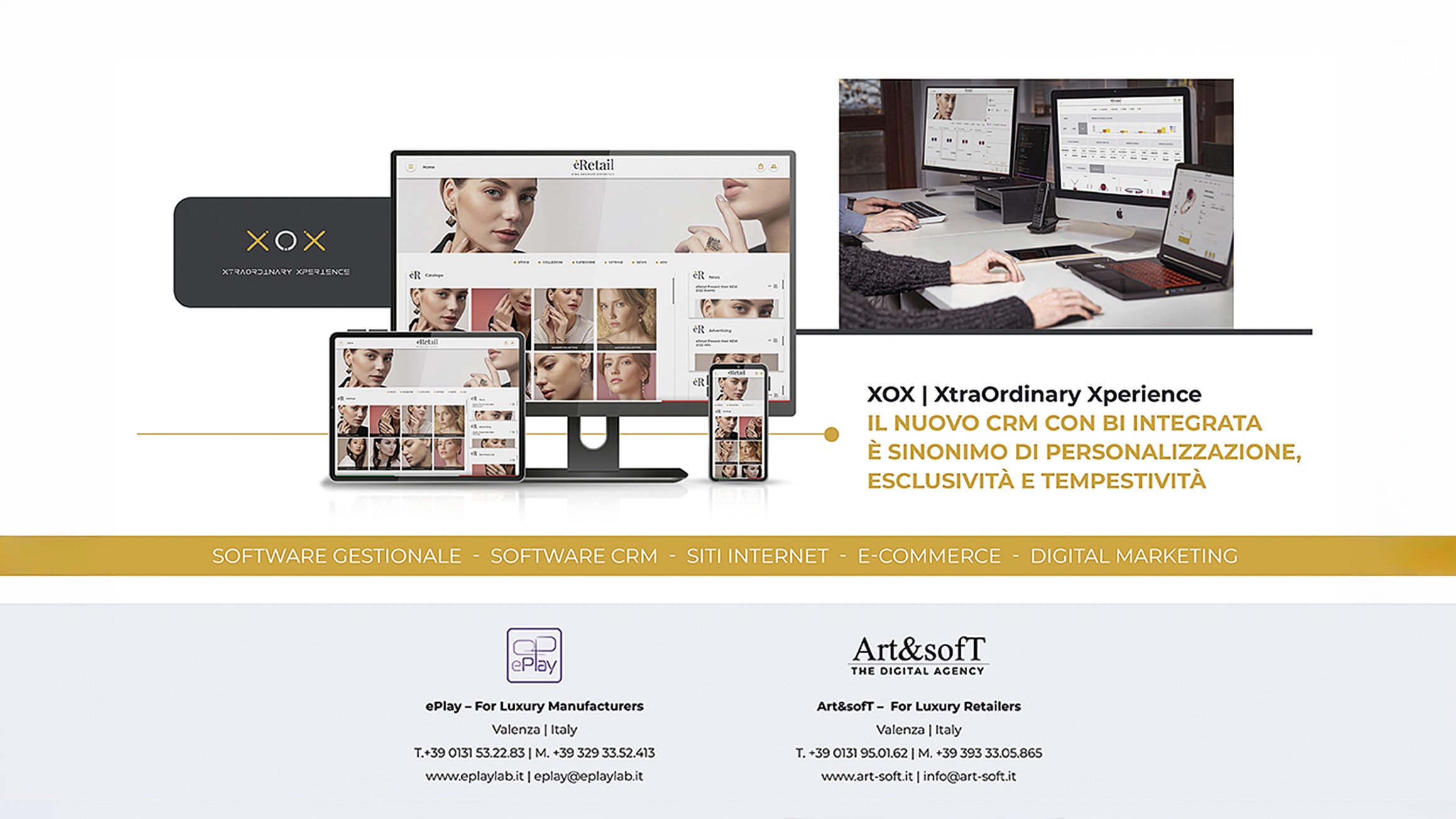 XOX del Gruppo ePlay/ArtsofT, per un Natale su Misura
