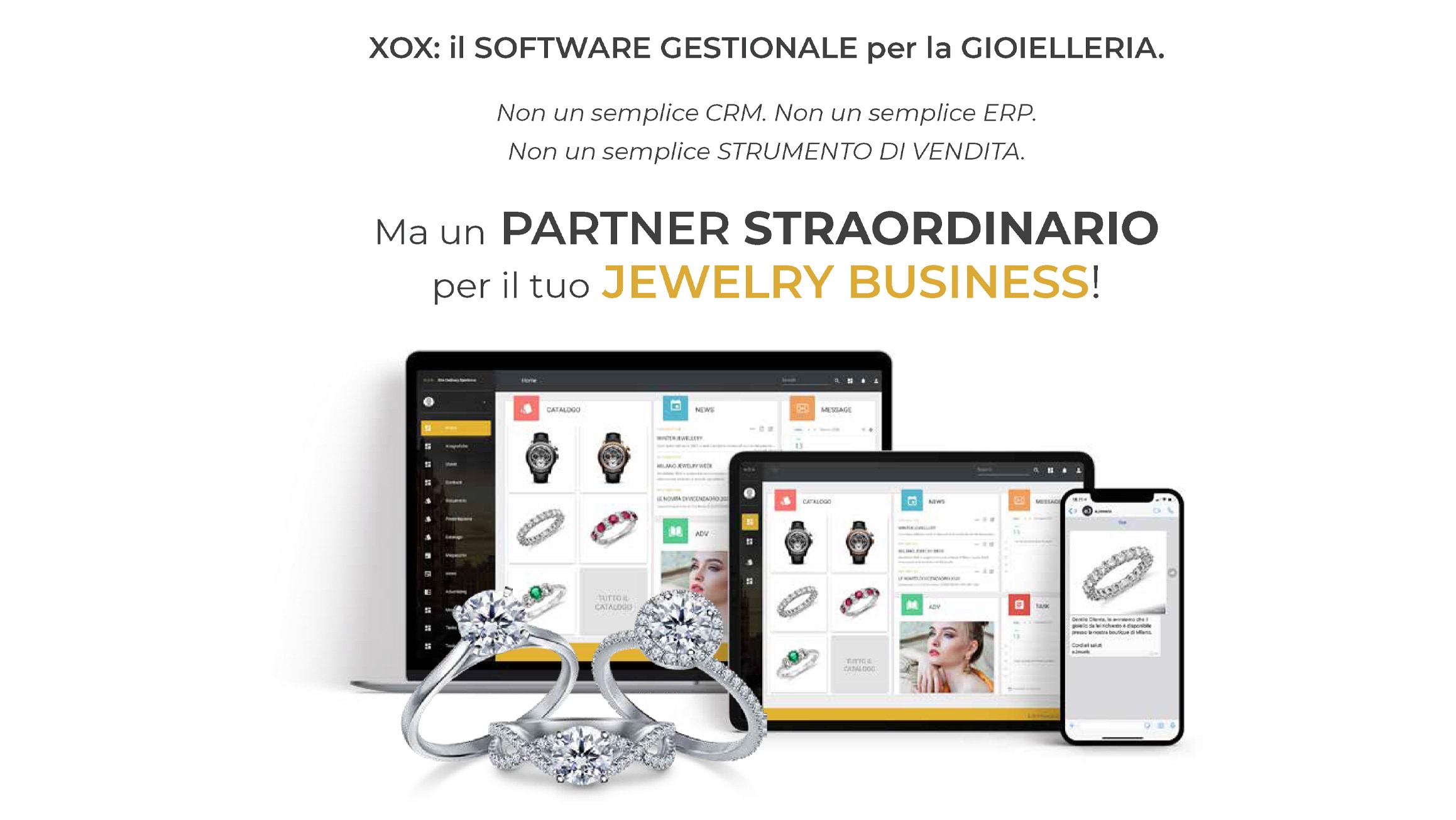 XOX: Il software gestionale per la gioielleria