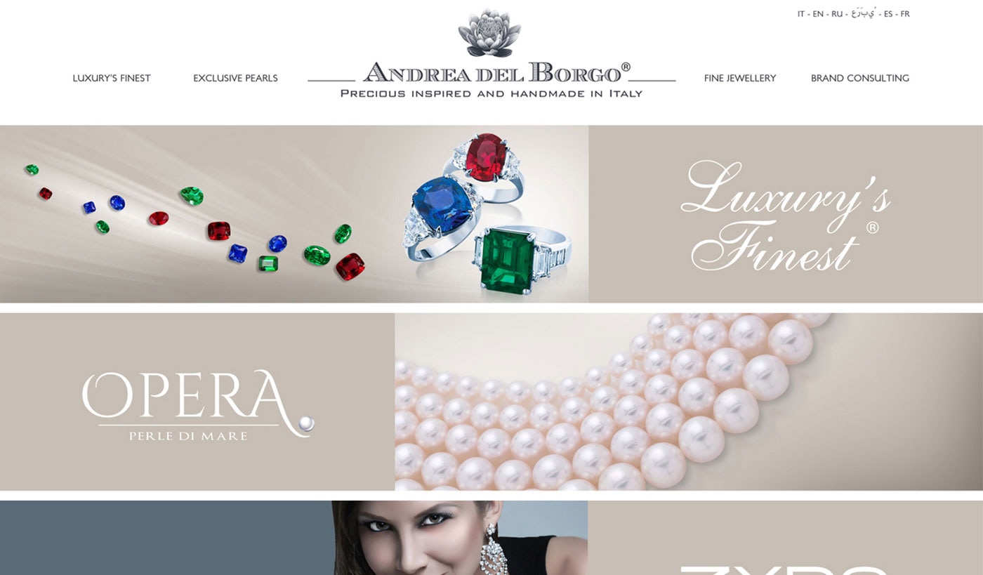 Andrea Del Borgo sito web — 7