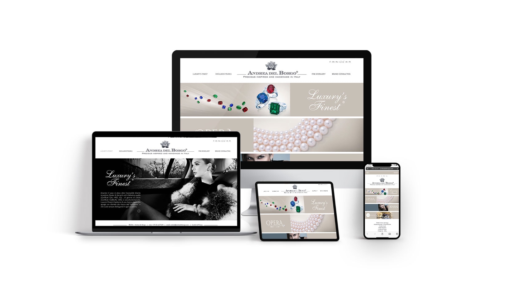 Andrea Del Borgo sito web — 1