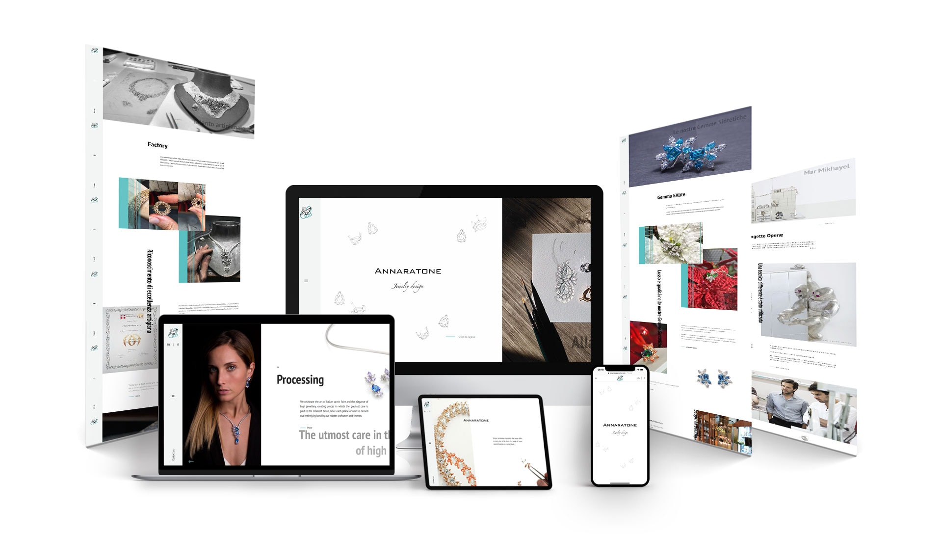 Annaratone sito web — 1