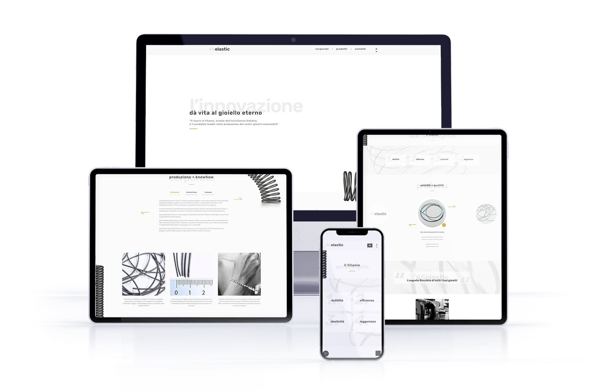AS - Elastic sito web one page — 1