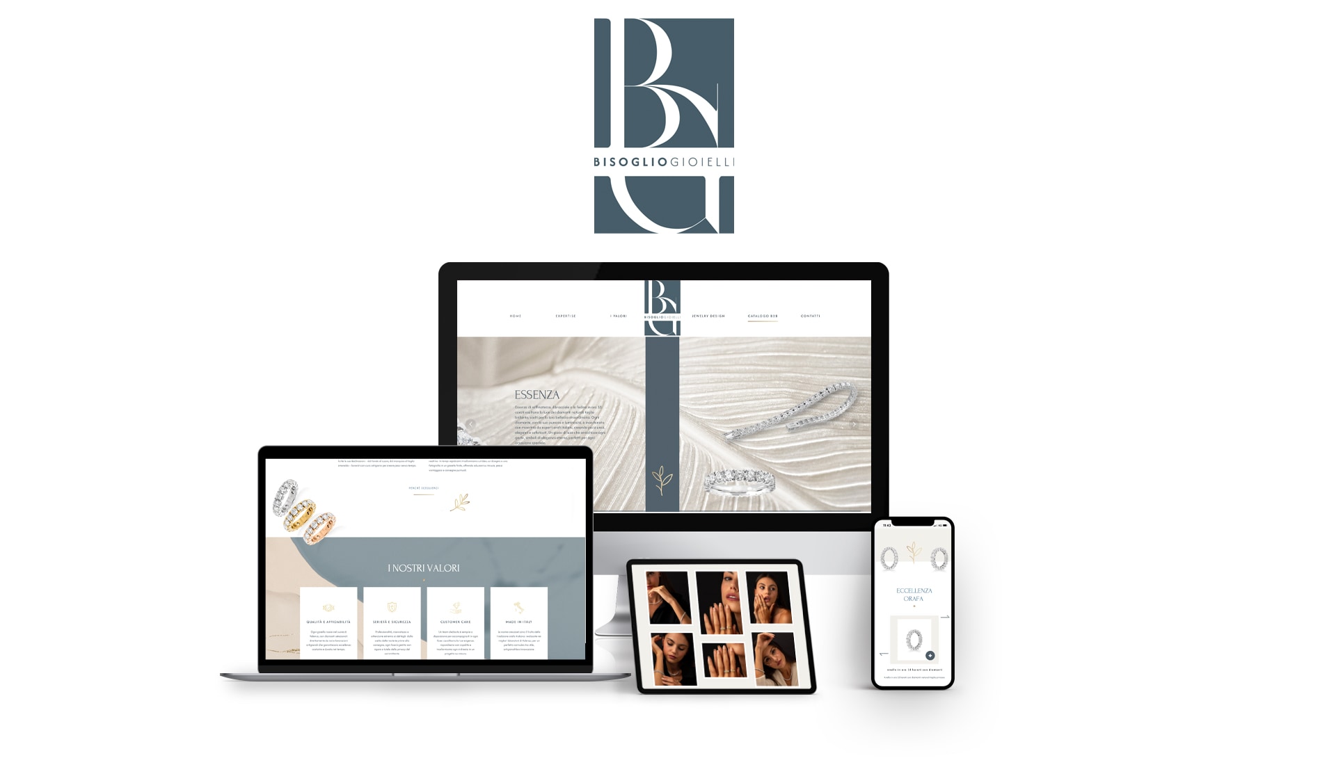 Bisoglio sito web one page — 1