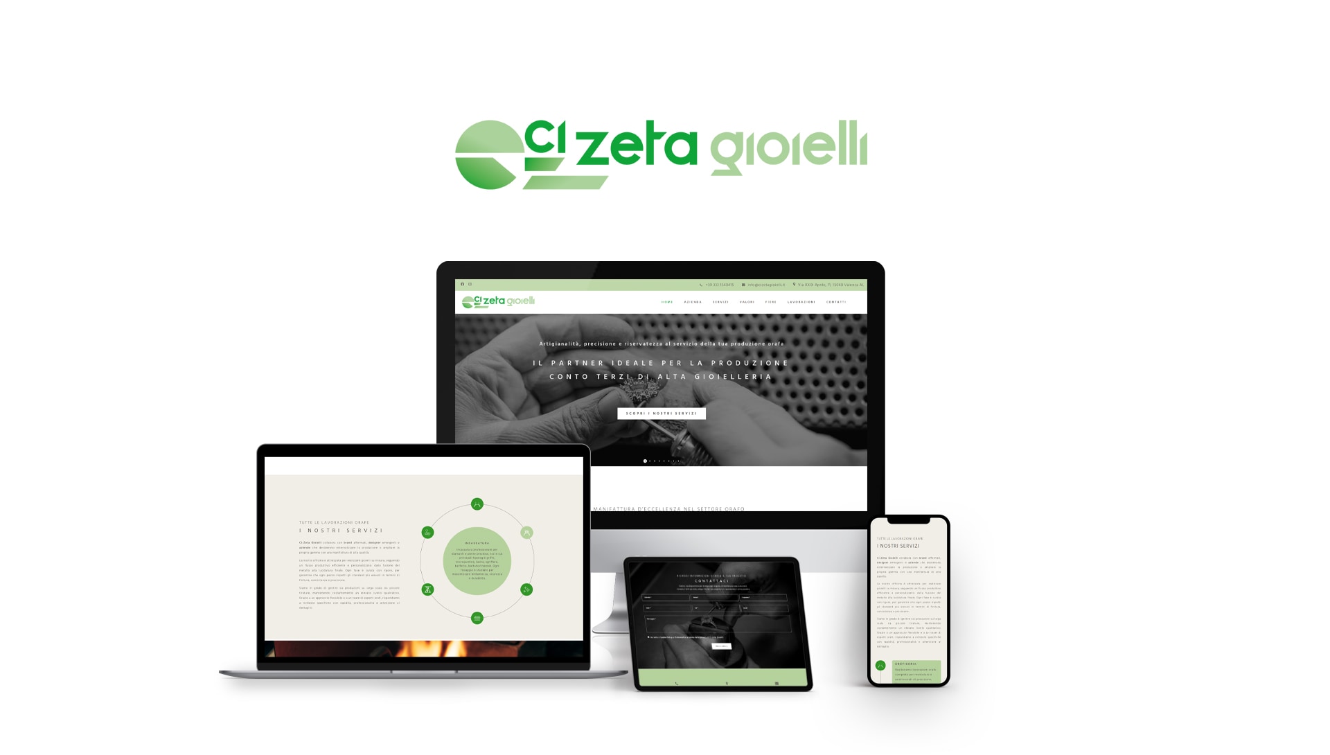 Ci-Zeta sito web one page — 1