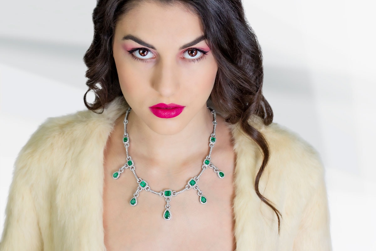 Diamonds&Co shooting modella — 3