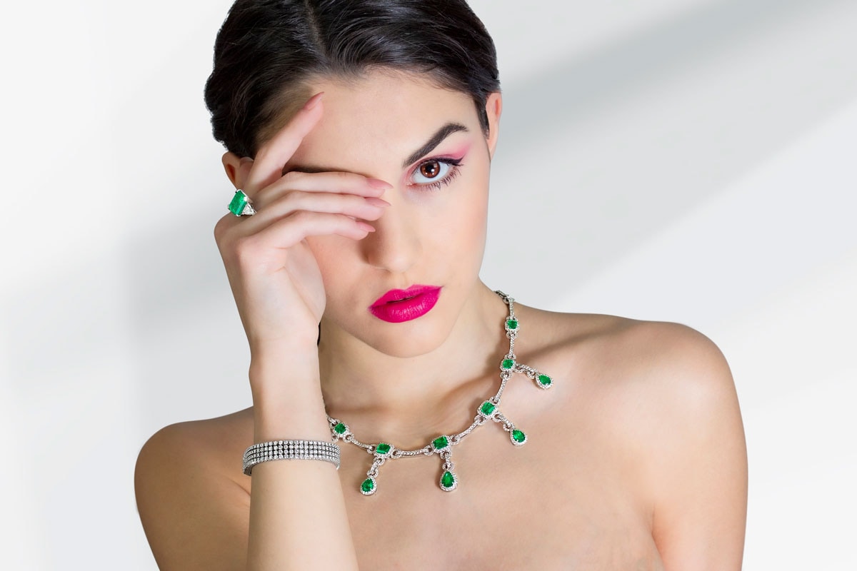 Diamonds&Co shooting modella — 2