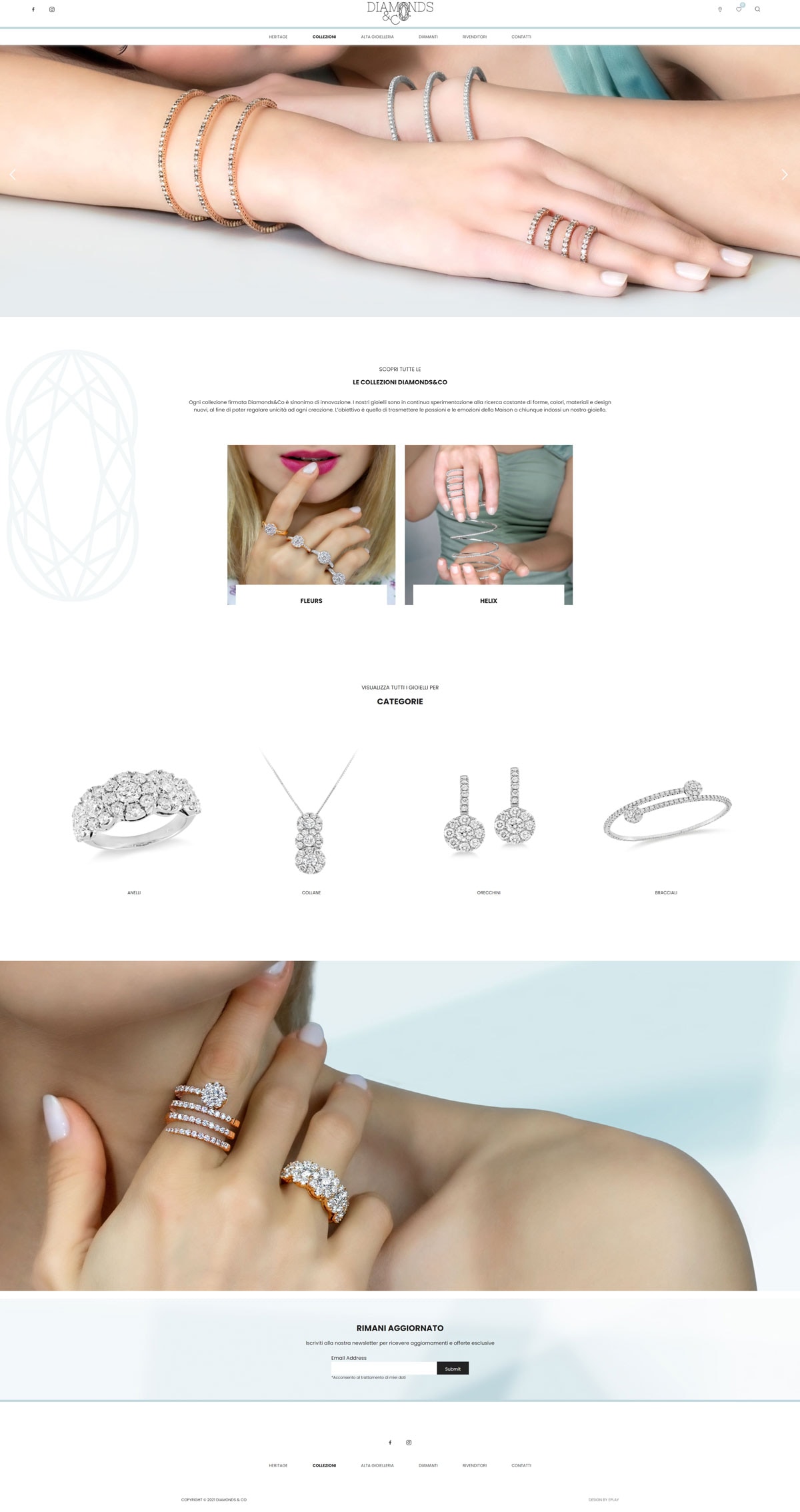 Diamonds&Co sito web info-commerce — 5
