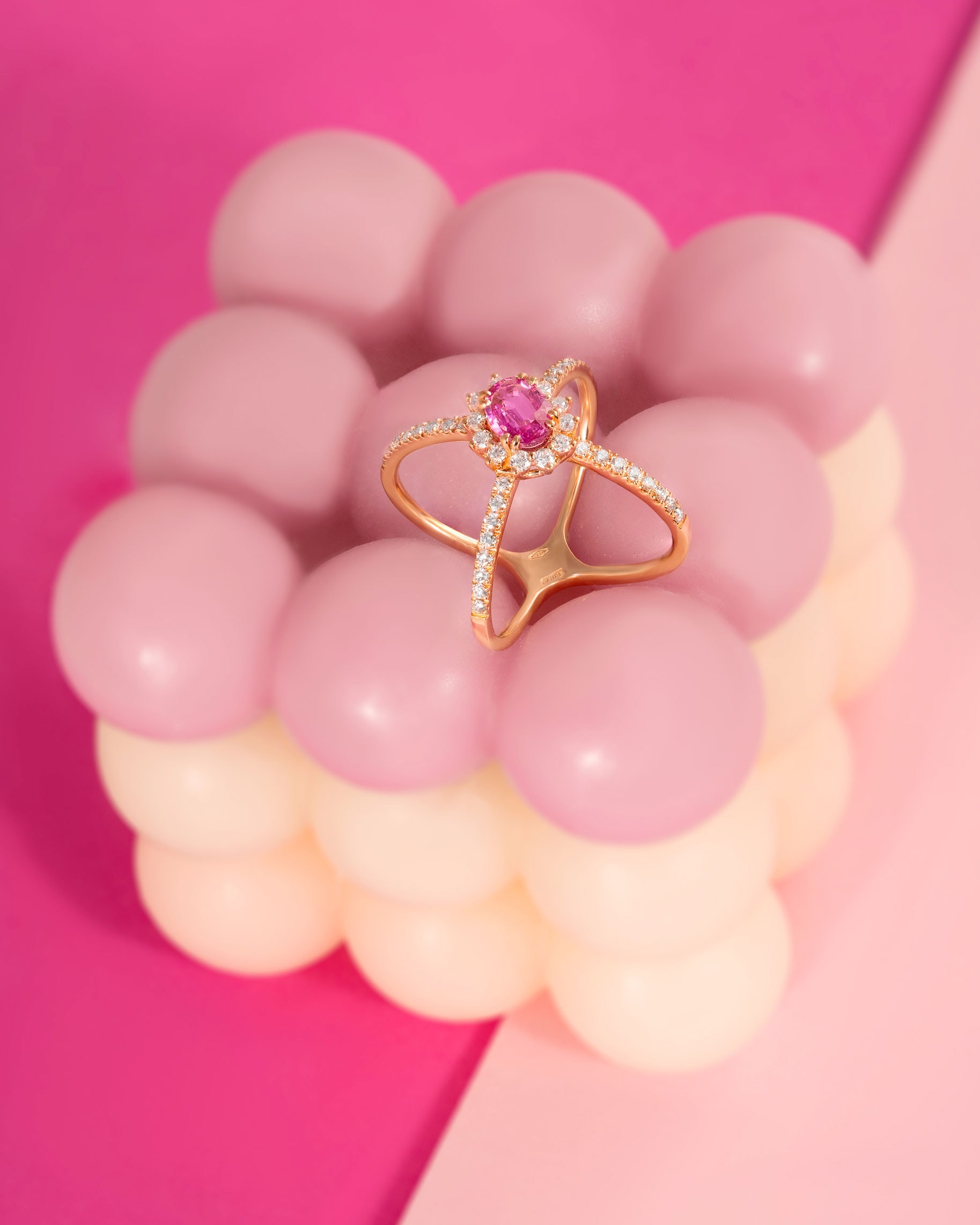 Diamonds&Co shooting gioielli - Moodboard rosa — 4