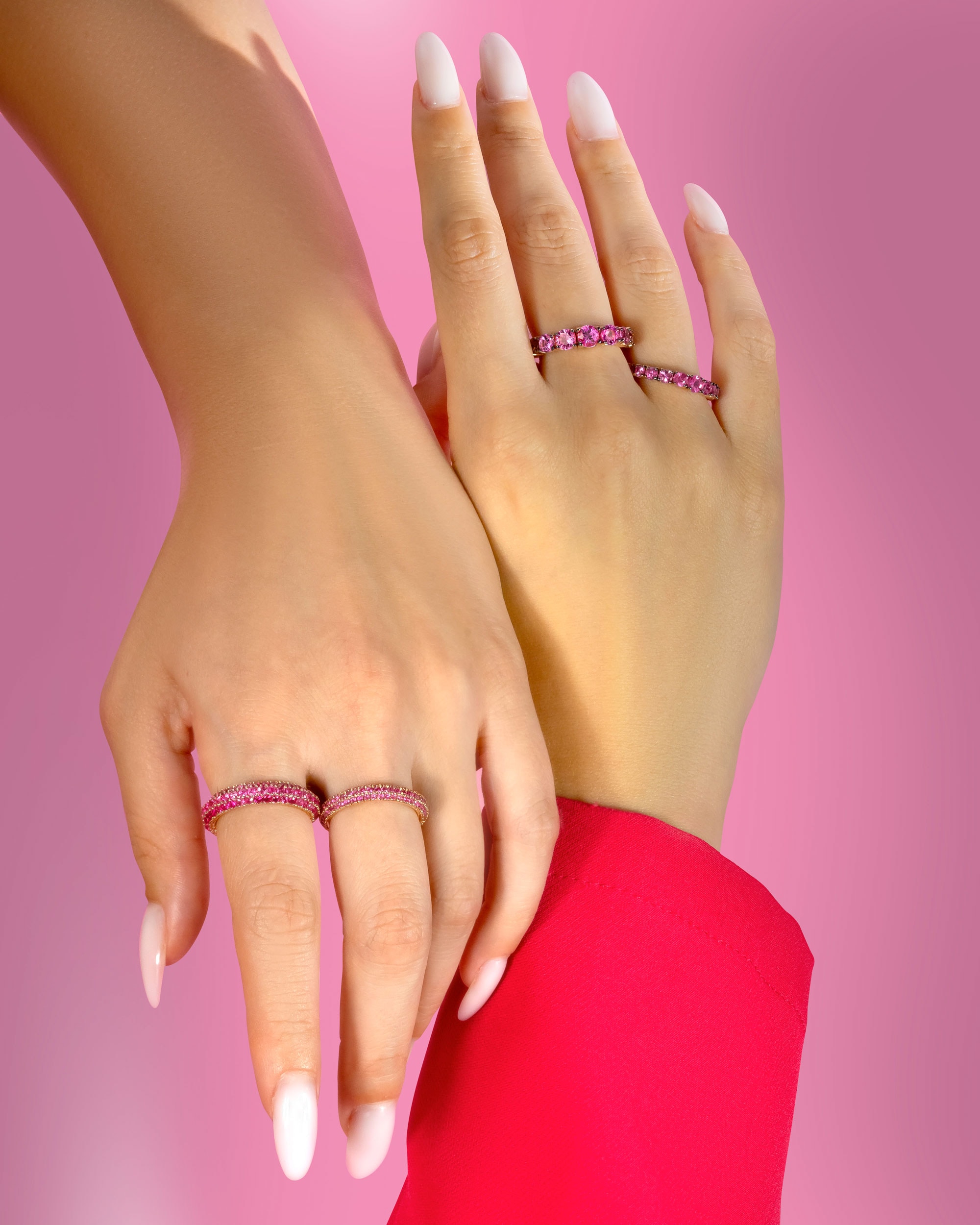 Diamonds&Co shooting gioielli - Moodboard rosa — 6