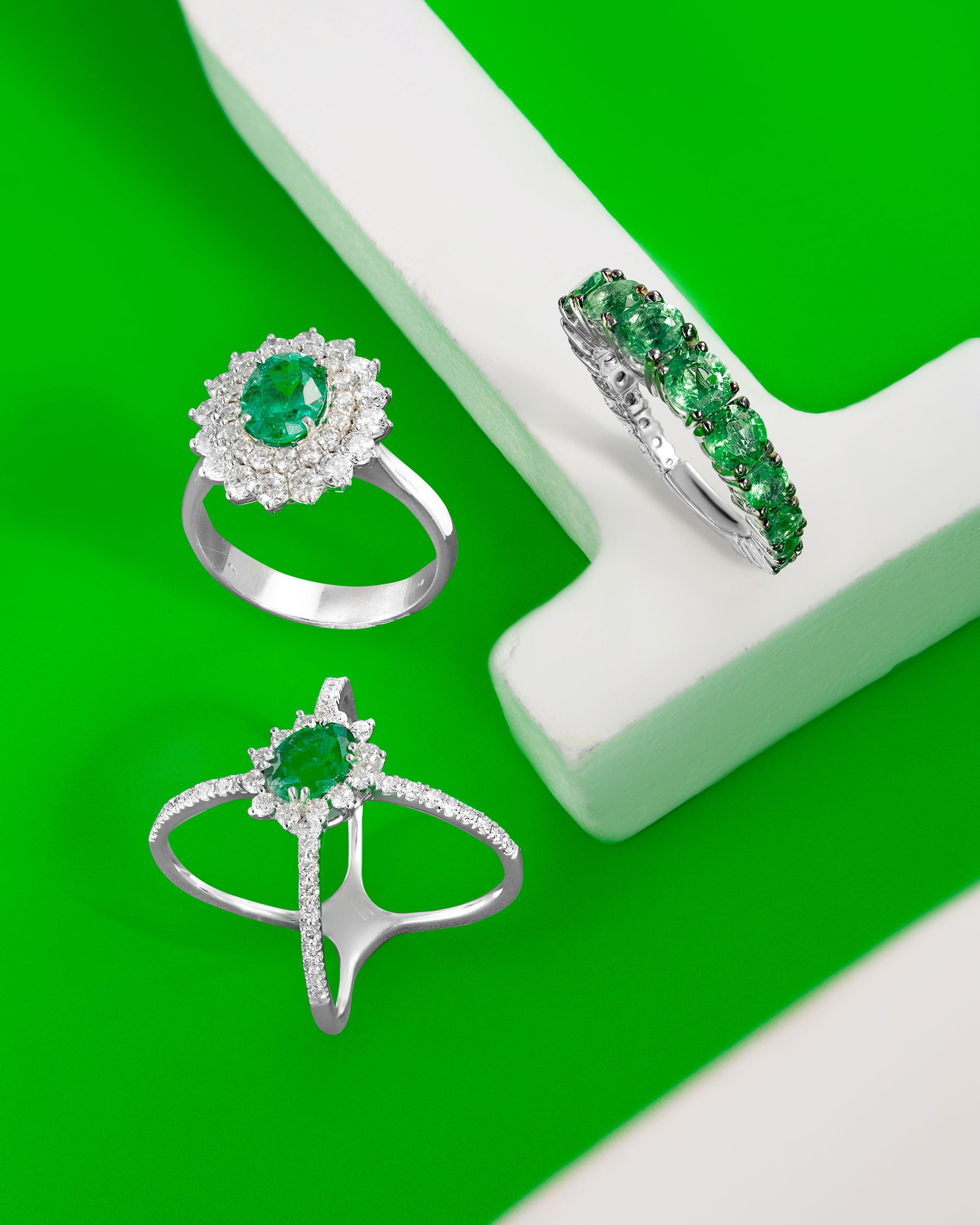 Diamonds&Co shooting gioielli - Moodboard verde — 4