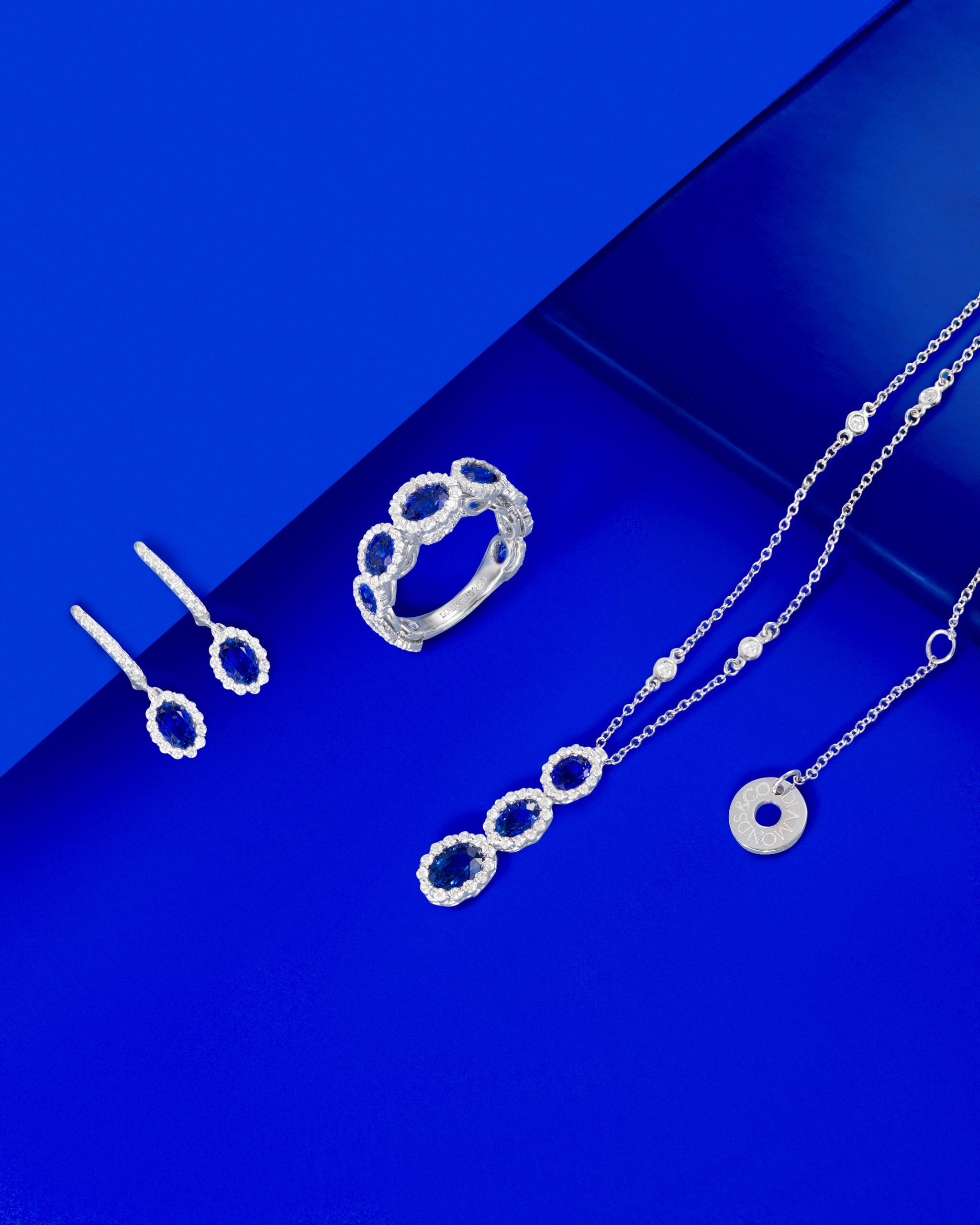 Diamonds&Co shooting gioielli - Moodboard blu — 5