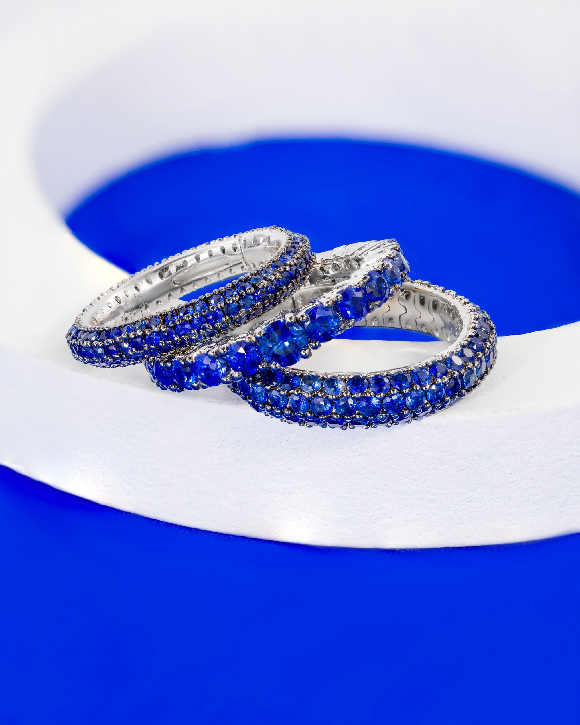 Diamonds&Co shooting gioielli - Moodboard blu — 4