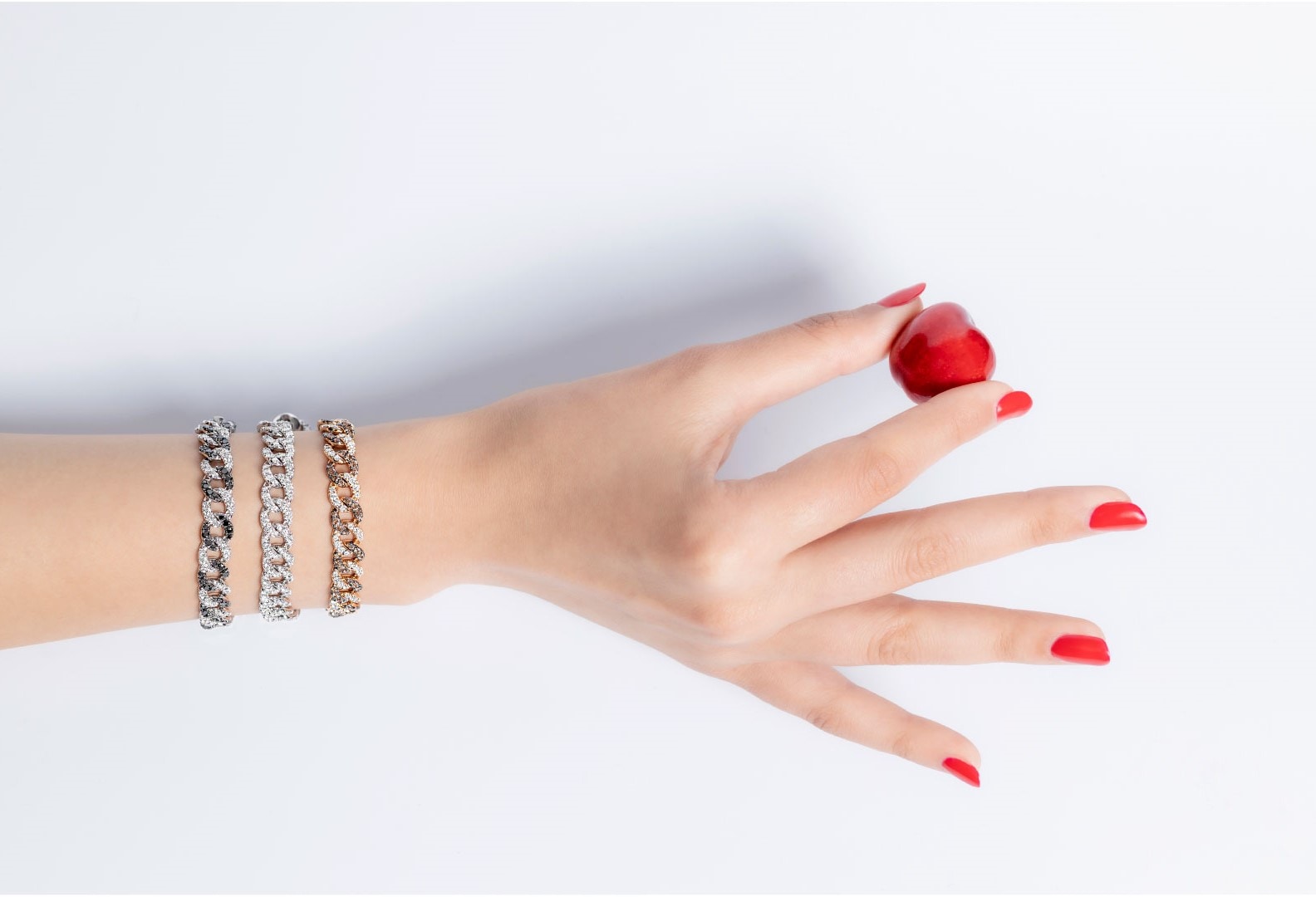 Diamonds&Co shooting modella e composit gioielli — 3