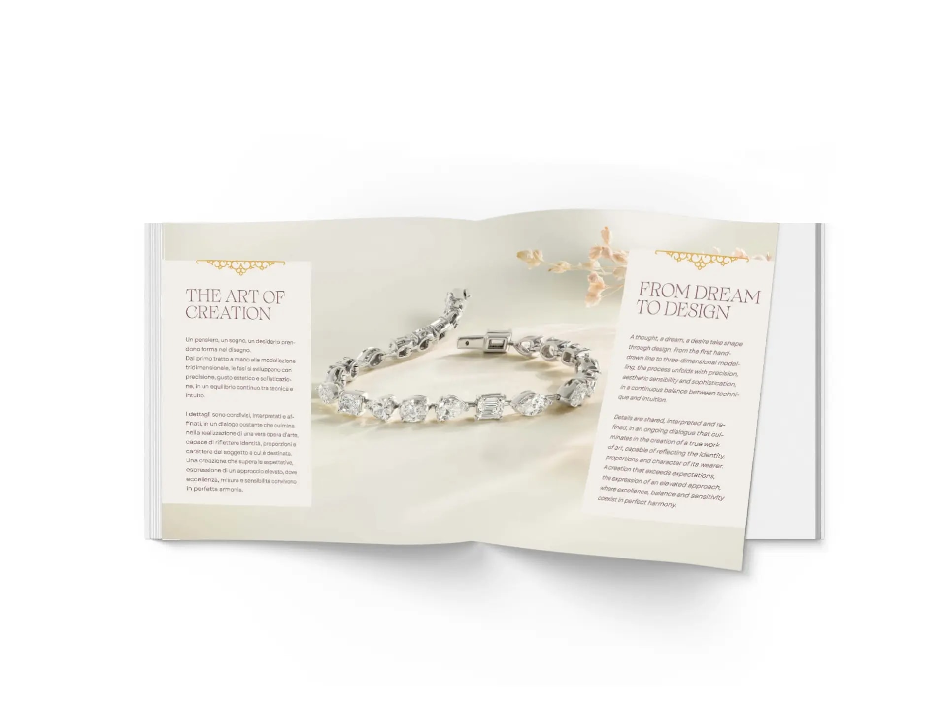 EG Creations — mockup brochure corporate
