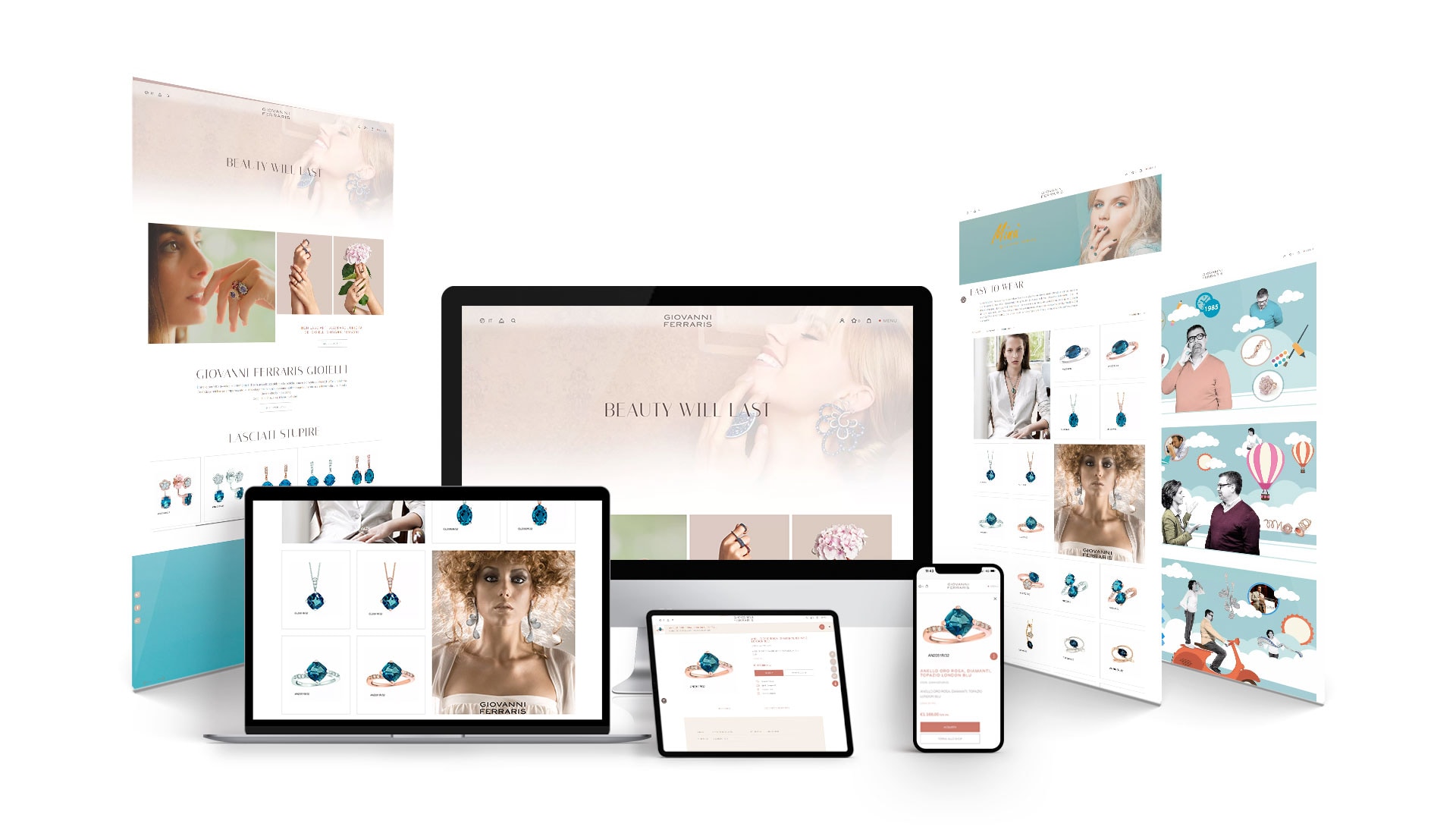 Ferraris Gioielli sito web e-commerce — 1
