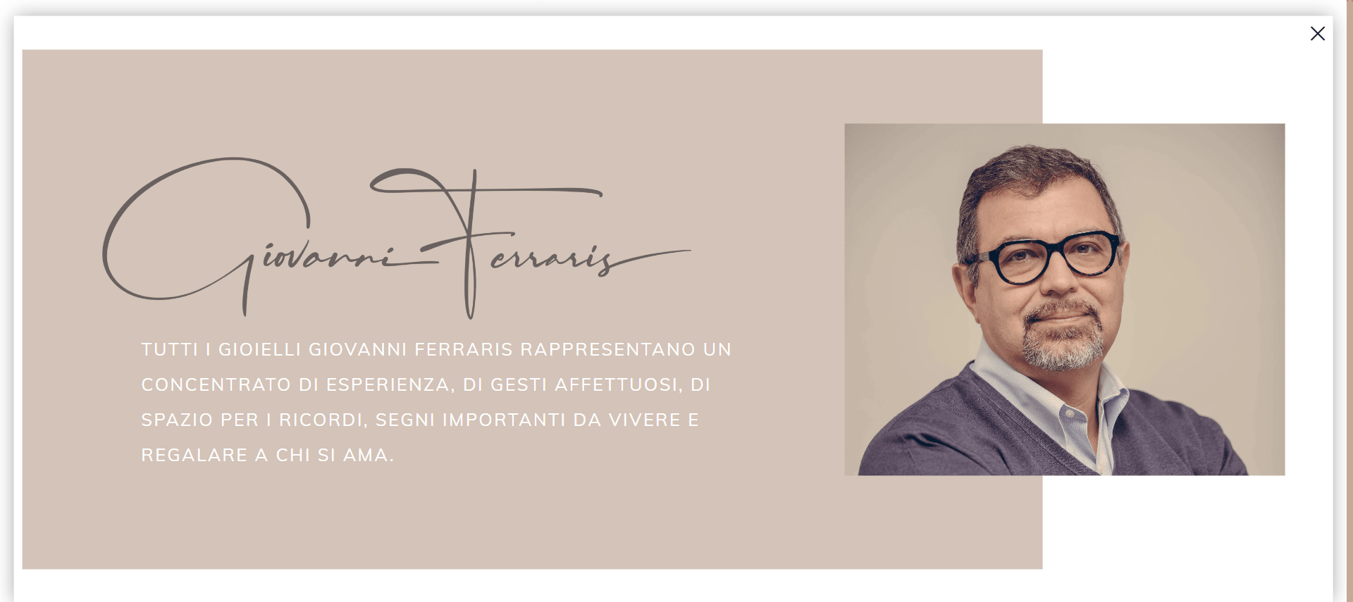 Ferraris Gioielli sito web e-commerce — 5