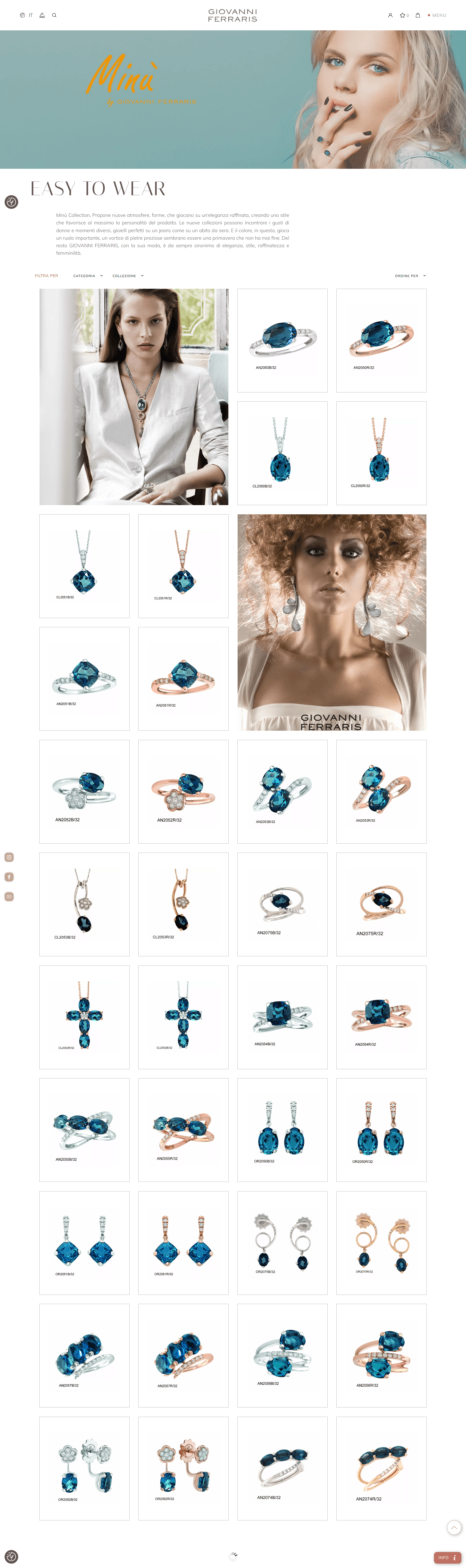 Ferraris Gioielli sito web e-commerce — 3