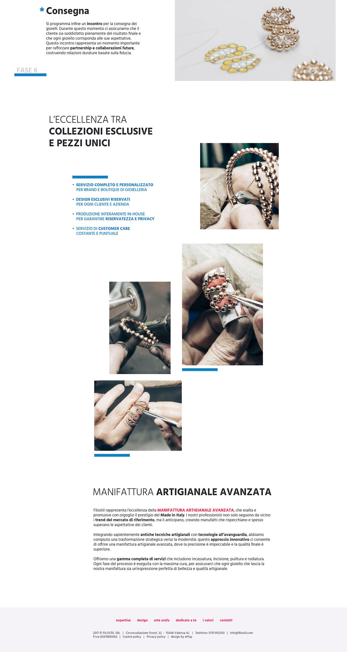 Filostil restyling sito web — 3