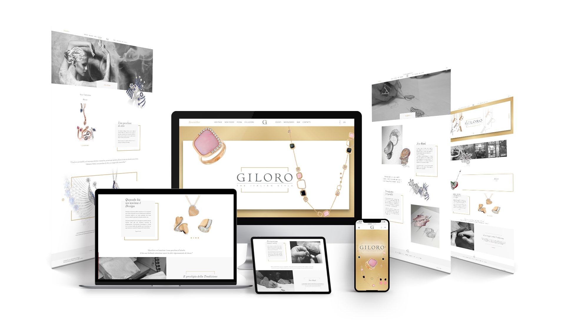 Giloro sito web — 1