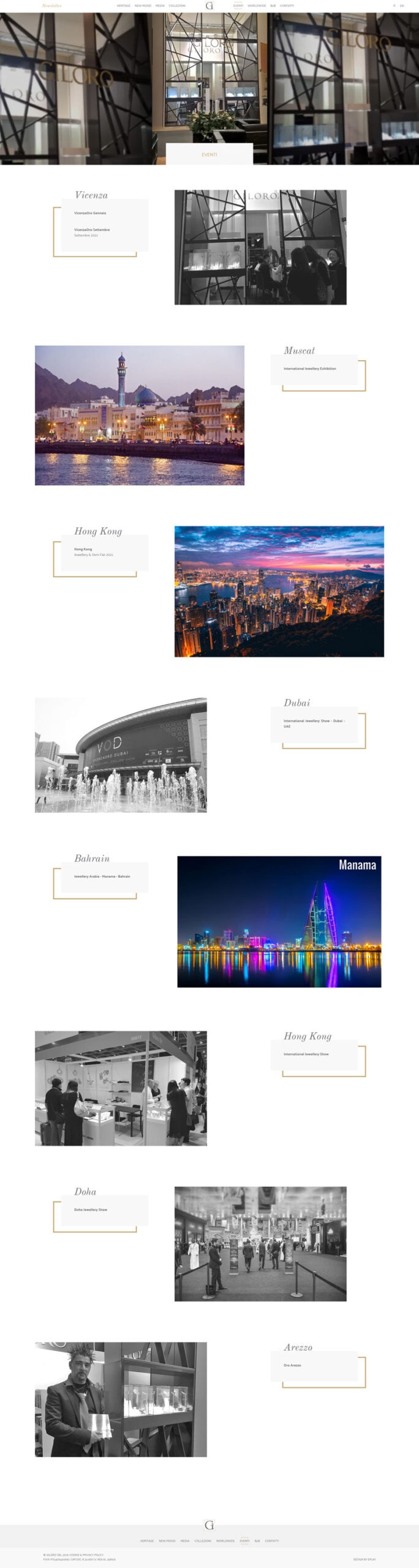 Giloro sito web — 7