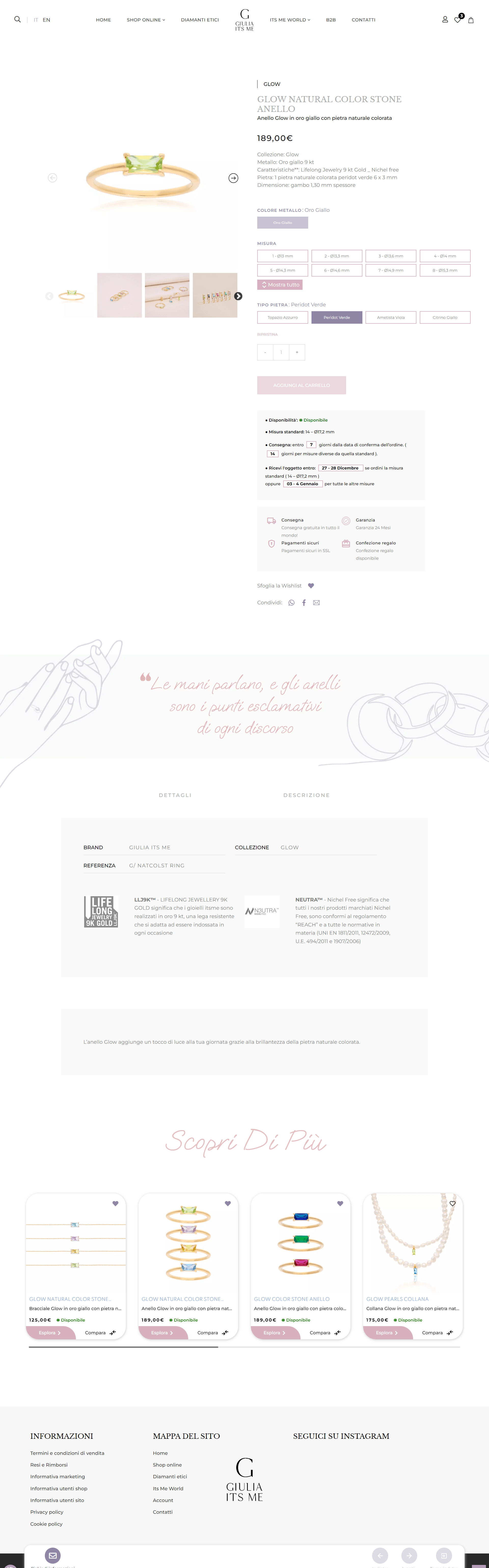 Giulia Its Me sito web e-commerce — 7