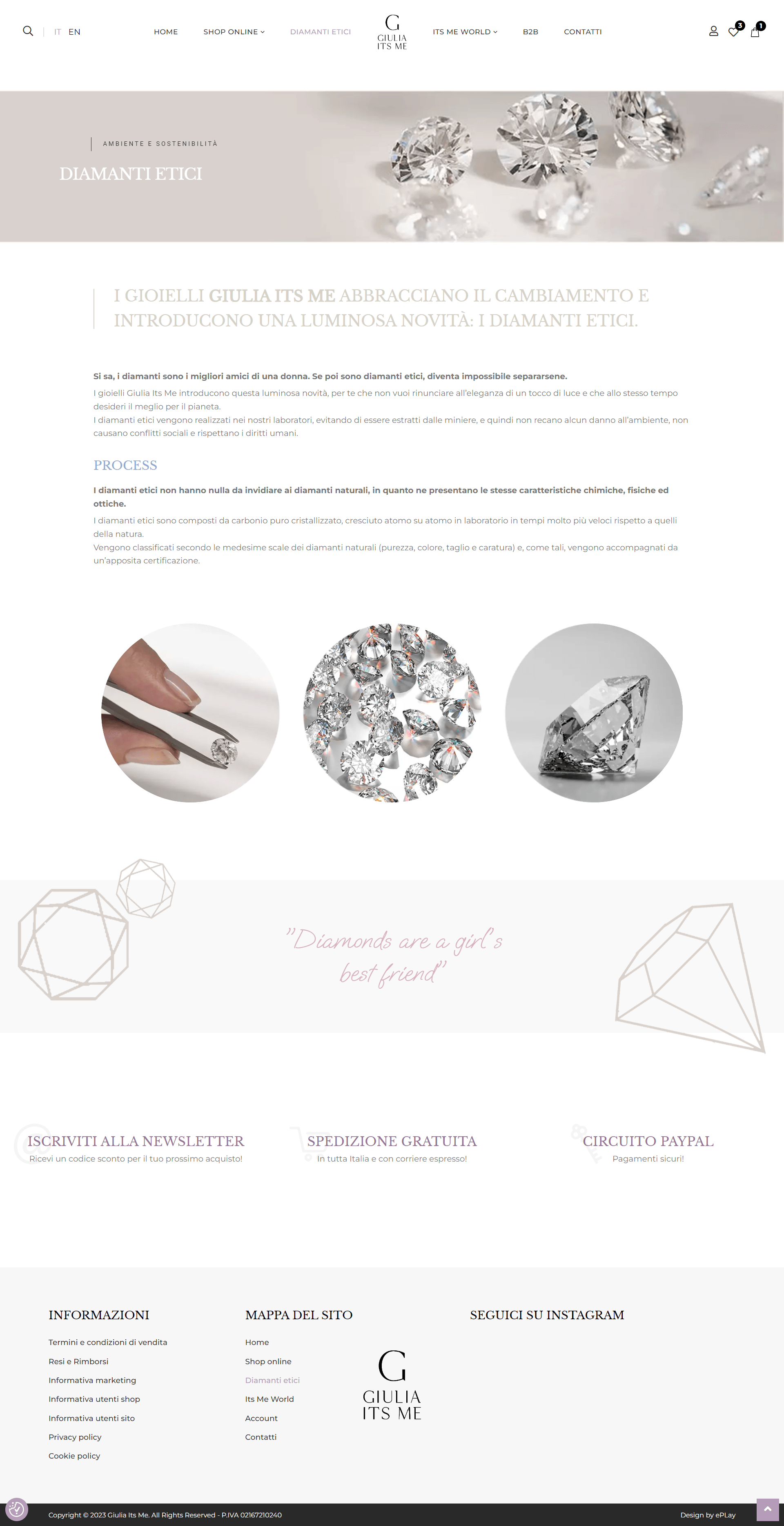 Giulia Its Me sito web e-commerce — 6