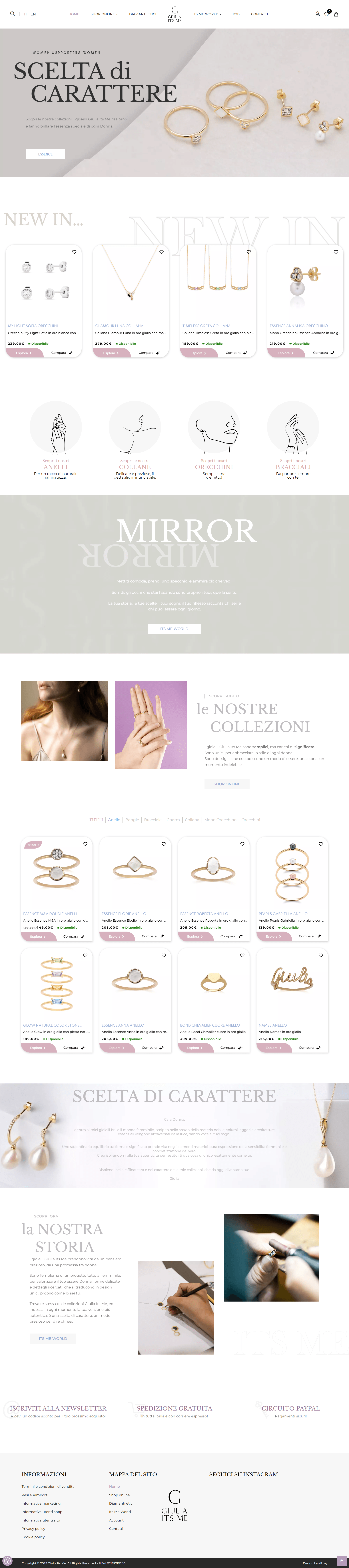 Giulia Its Me sito web e-commerce — 4