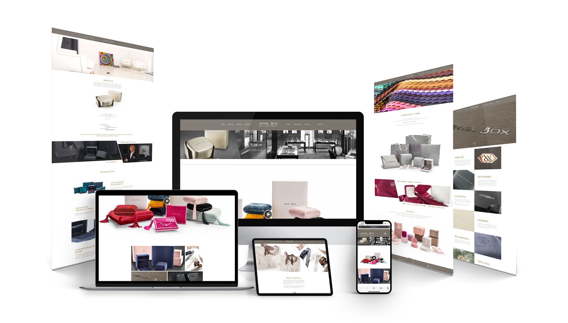 Jewel Box restyling sito web — 1