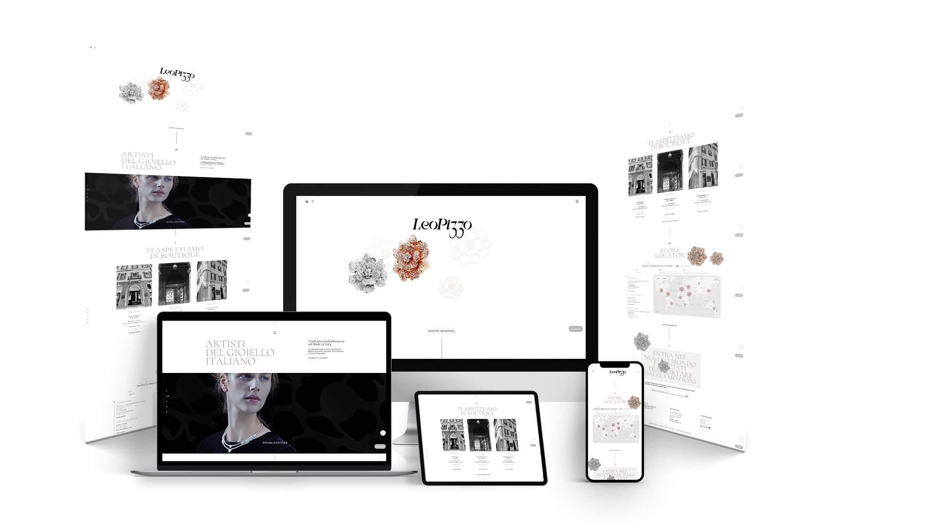 Leo Pizzo landing page — 1