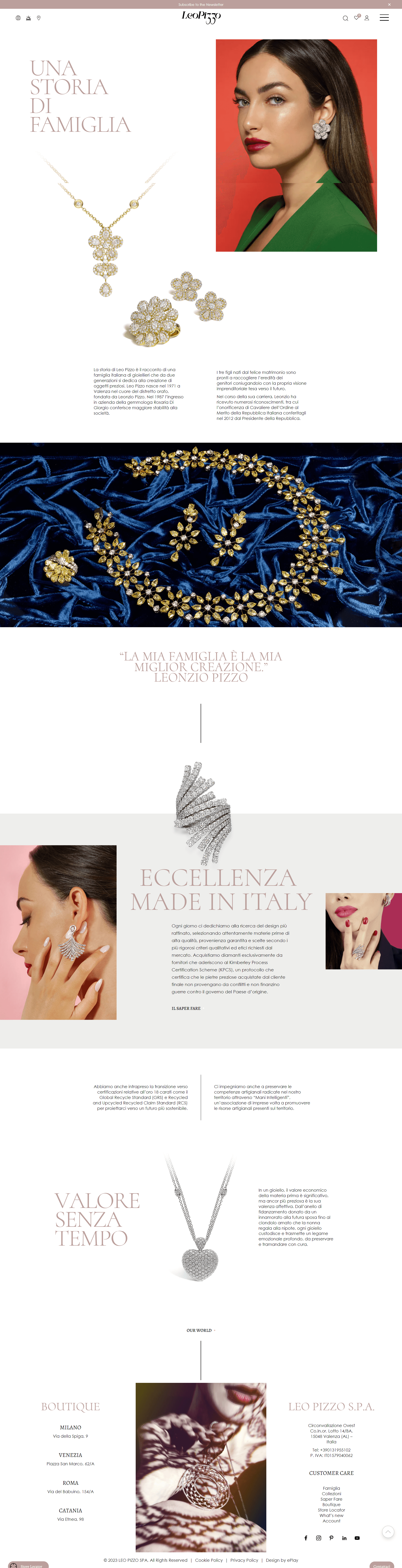 Leo Pizzo sito web info-commerce — 7