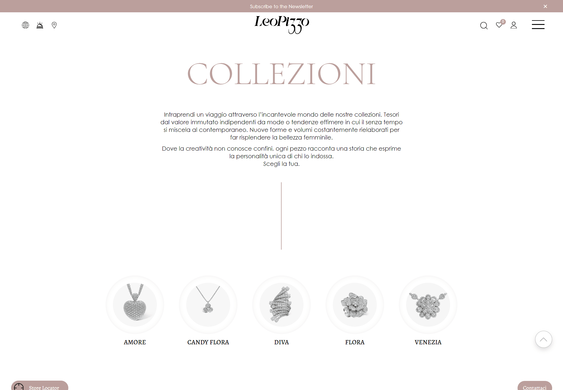 Leo Pizzo sito web info-commerce — 3
