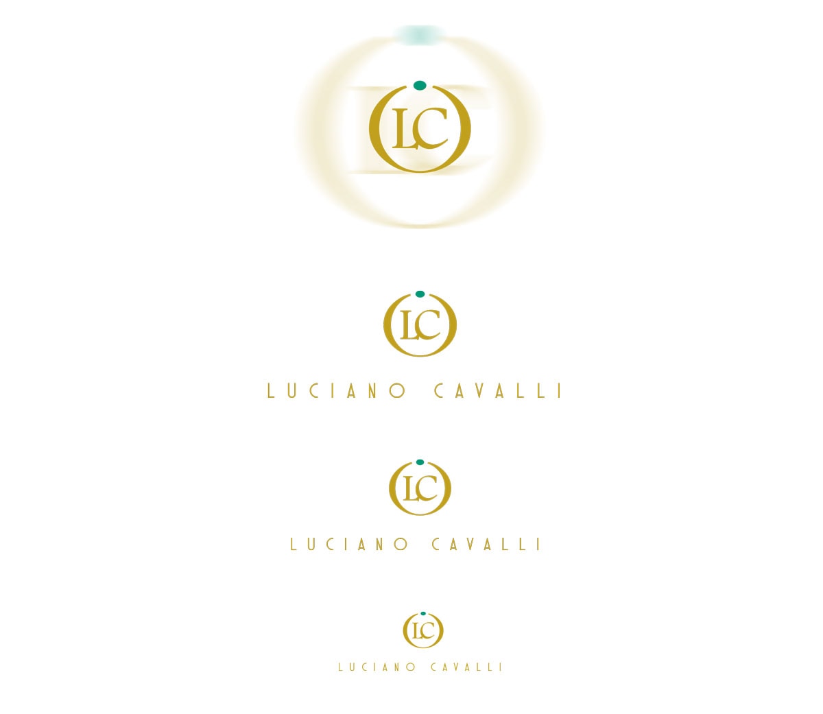 Luciano Cavalli pittogramma e logotipo — 1