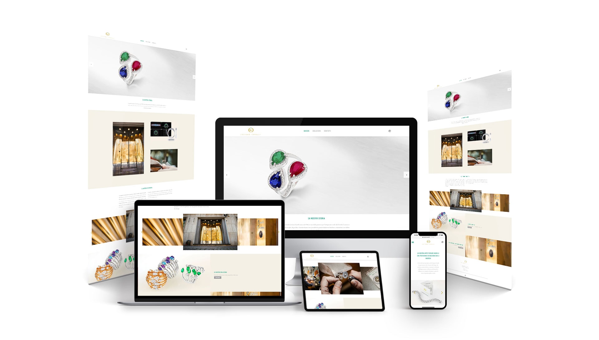 Luciano Cavalli sito web — 1