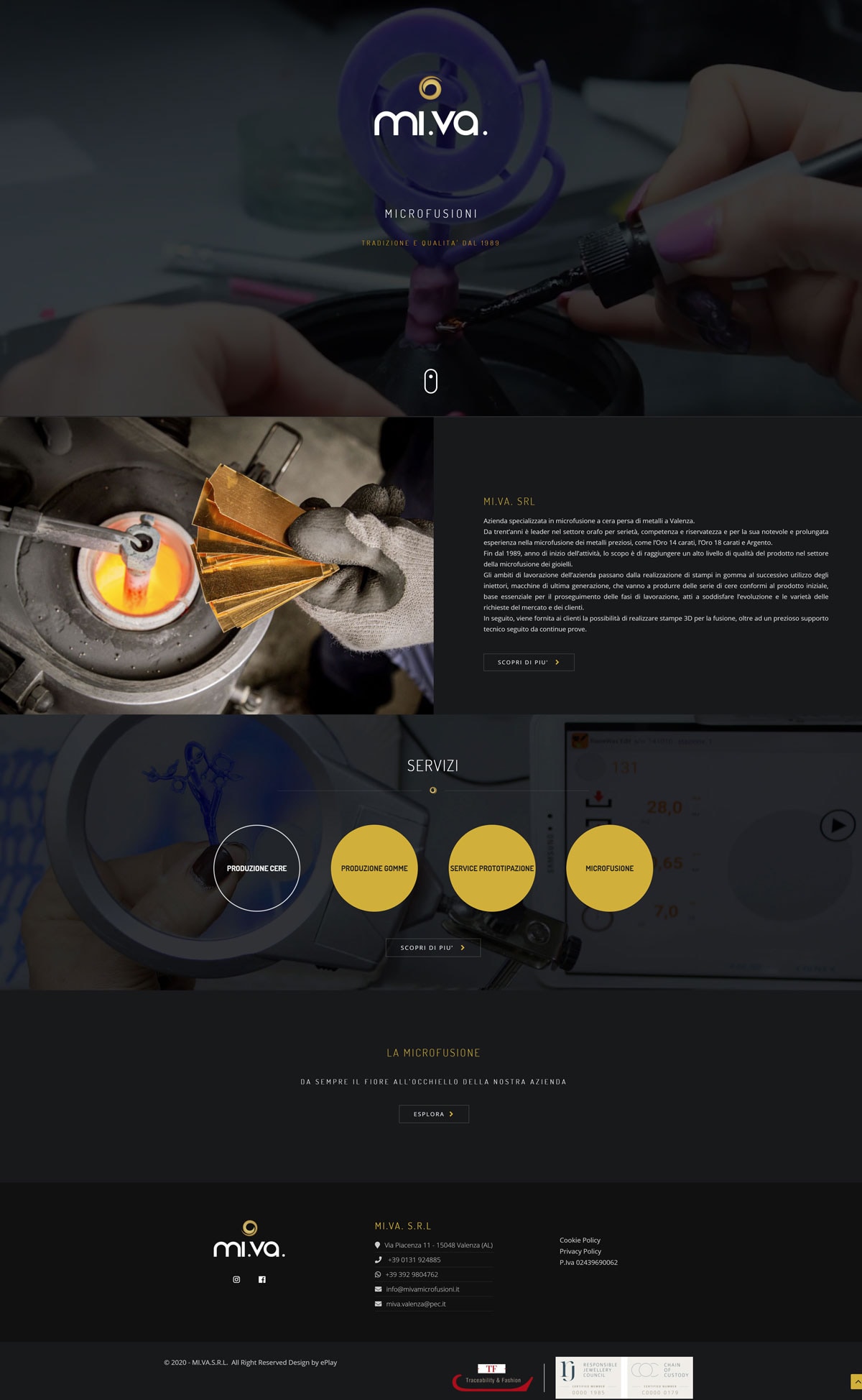 Mi.Va. sito web — 2