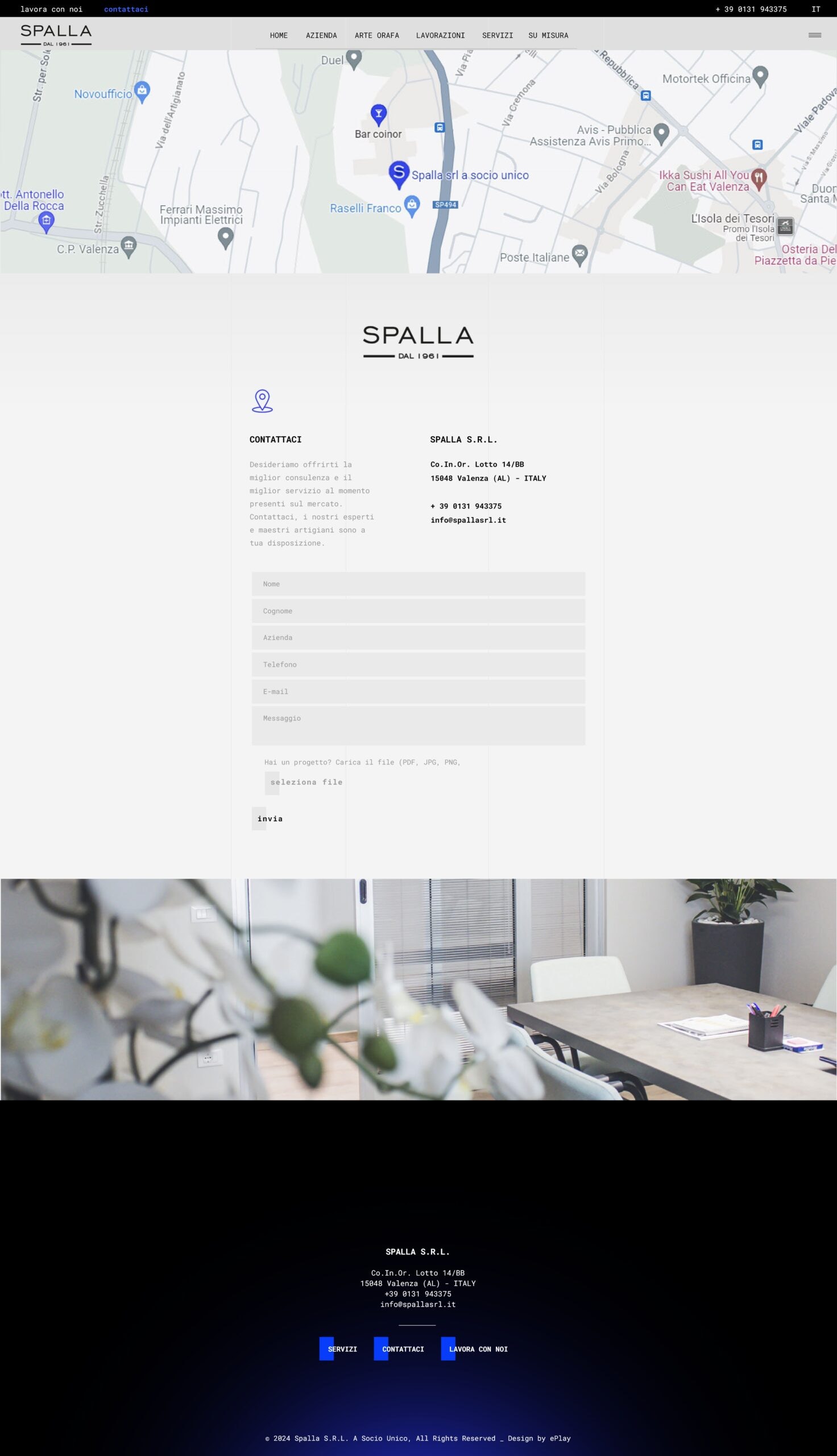 Spalla sito web — 8