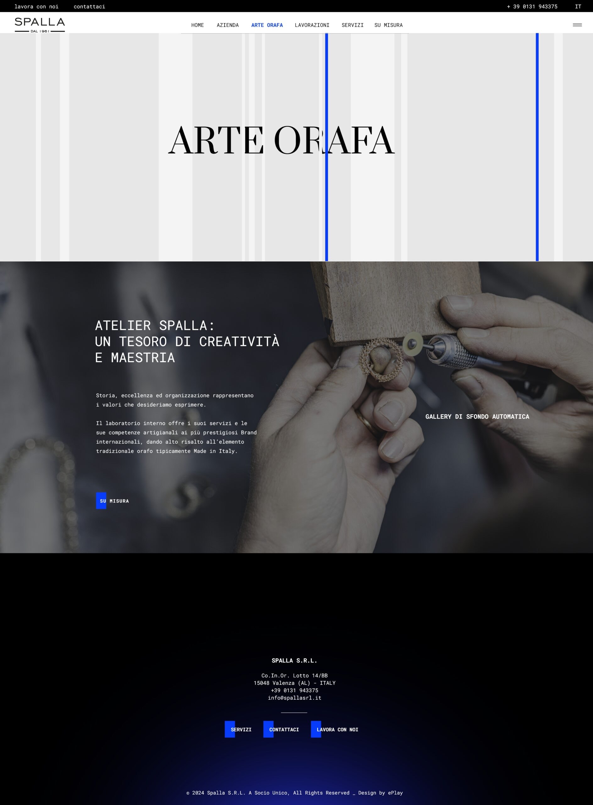 Spalla sito web — 4