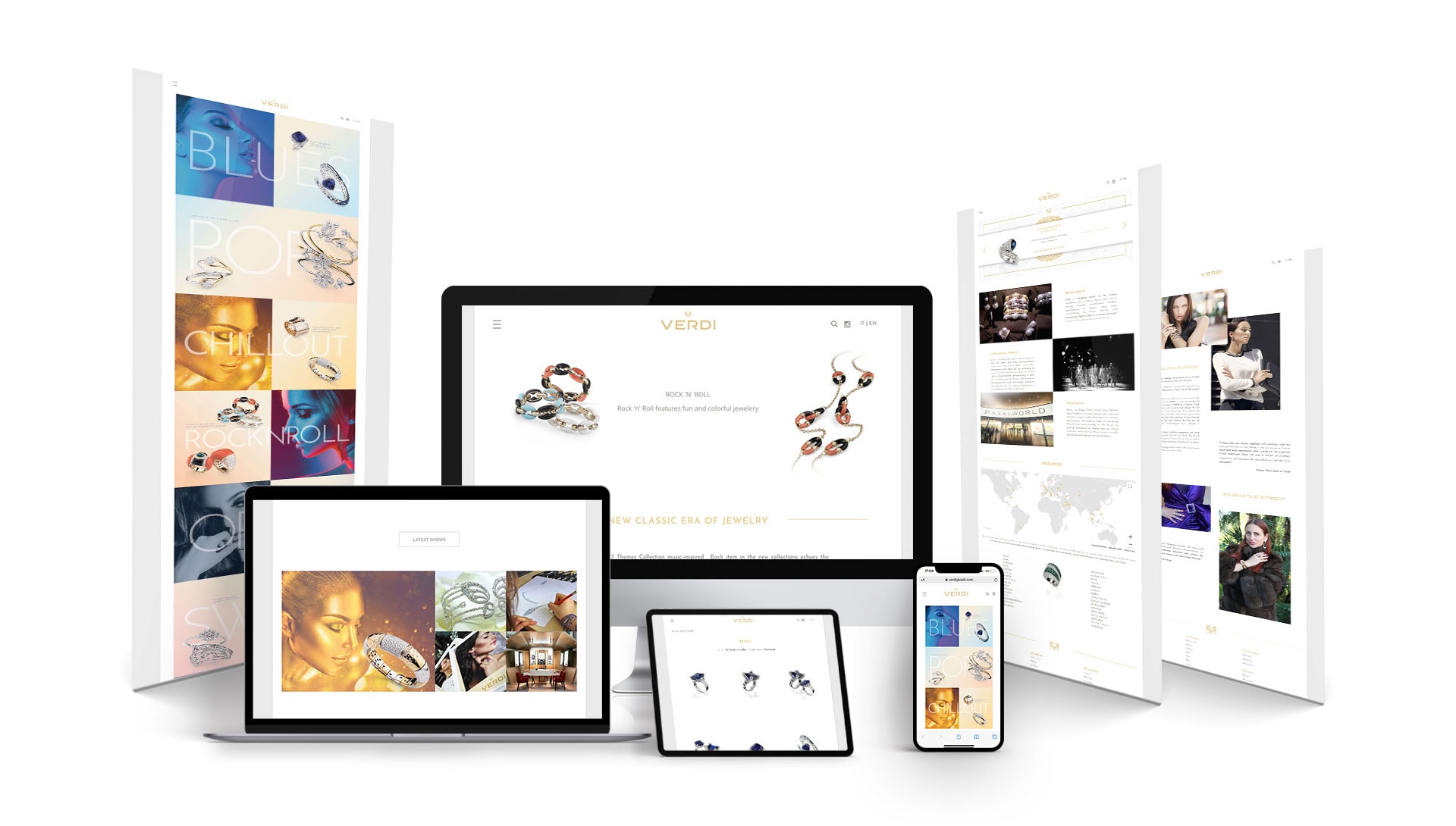 Verdi Gioielli restyling sito web — 1