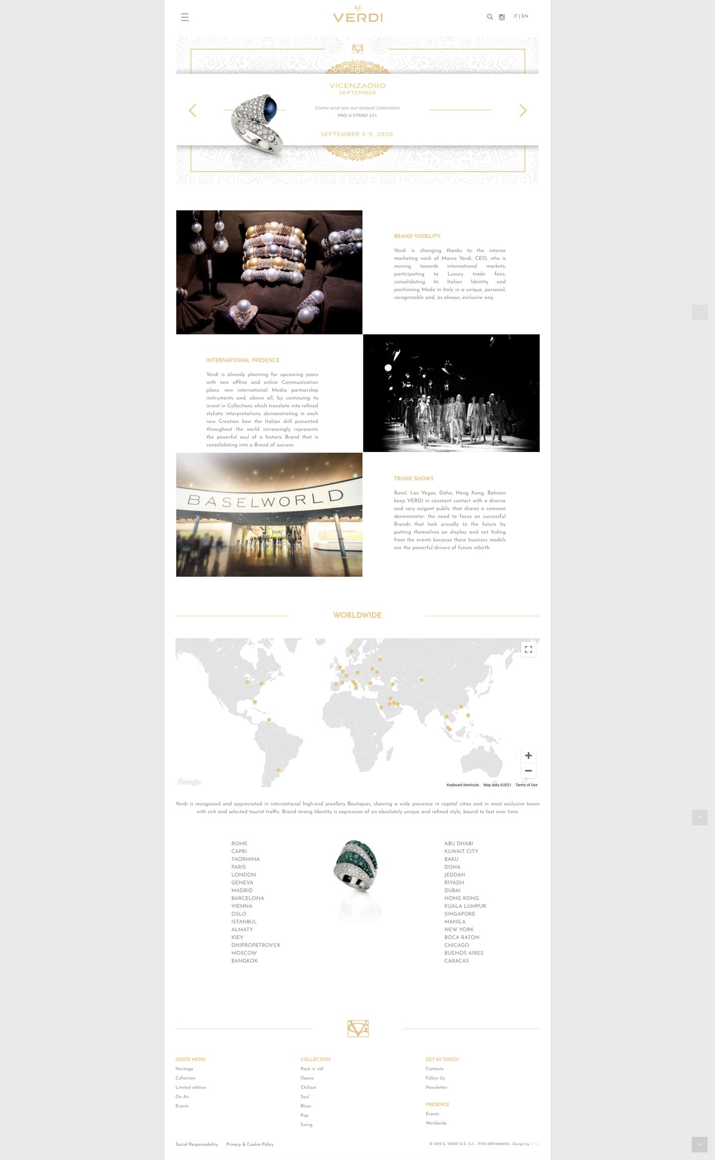 Verdi Gioielli restyling sito web — 6