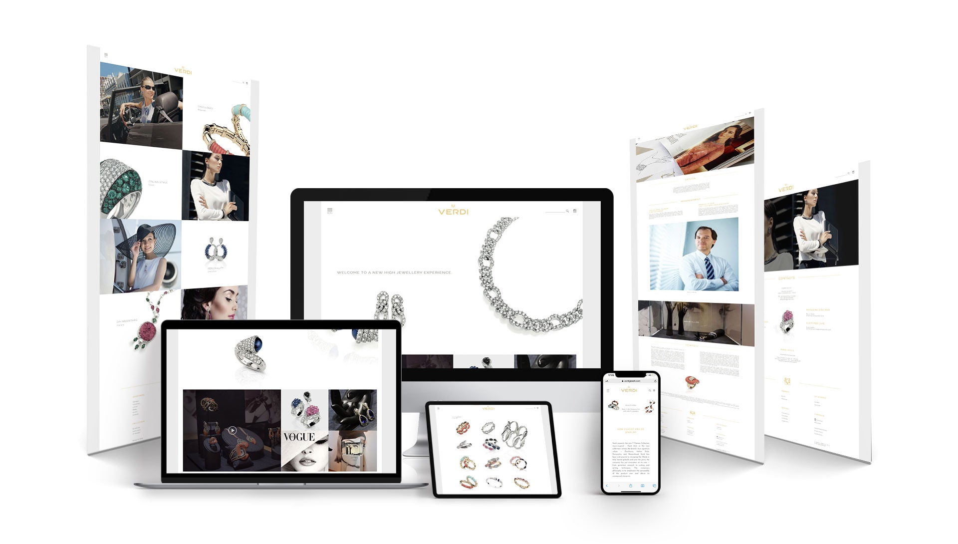 Verdi Gioielli sito web — 1