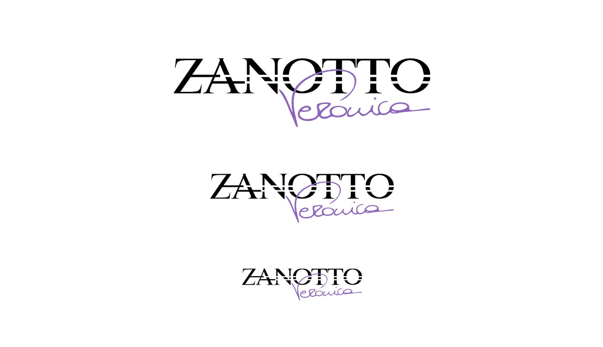 Veronica Zanotto logotipo — 1