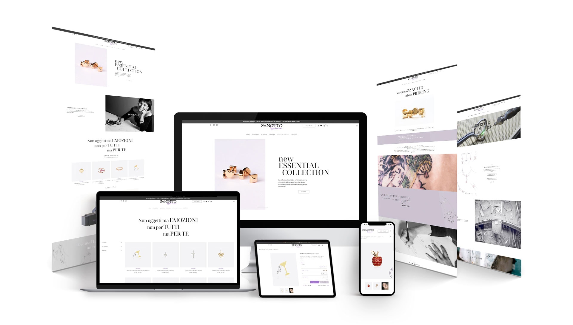 Veronica Zanotto sito web e-commerce — 1