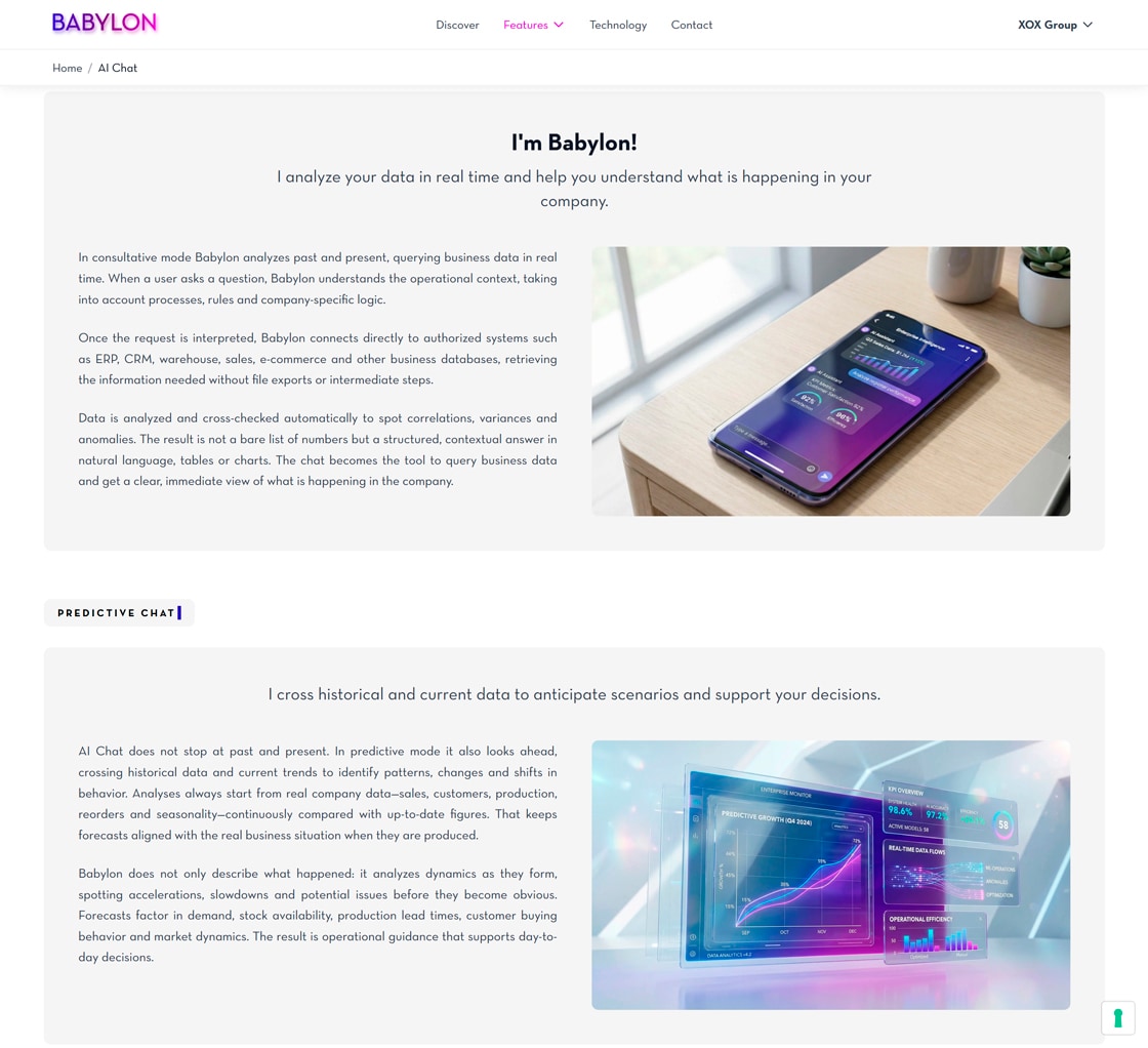 Babylon sito web — 5