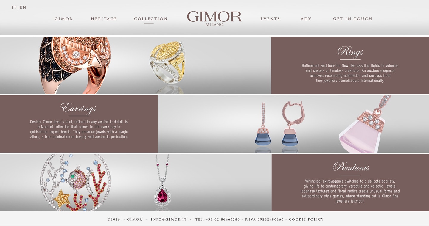 Gimor Milano sito web — 4