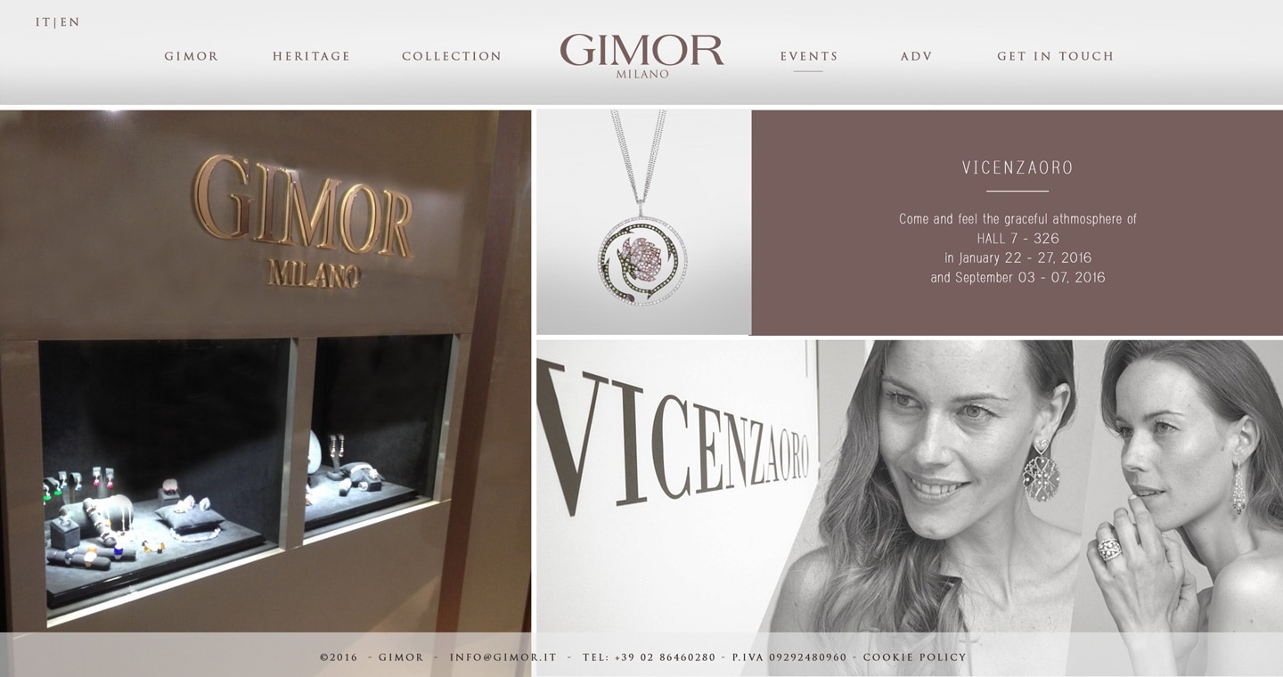Gimor Milano sito web — 6