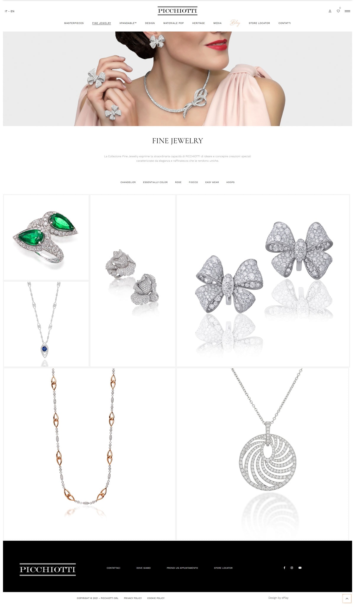 Picchiotti sito web — 5