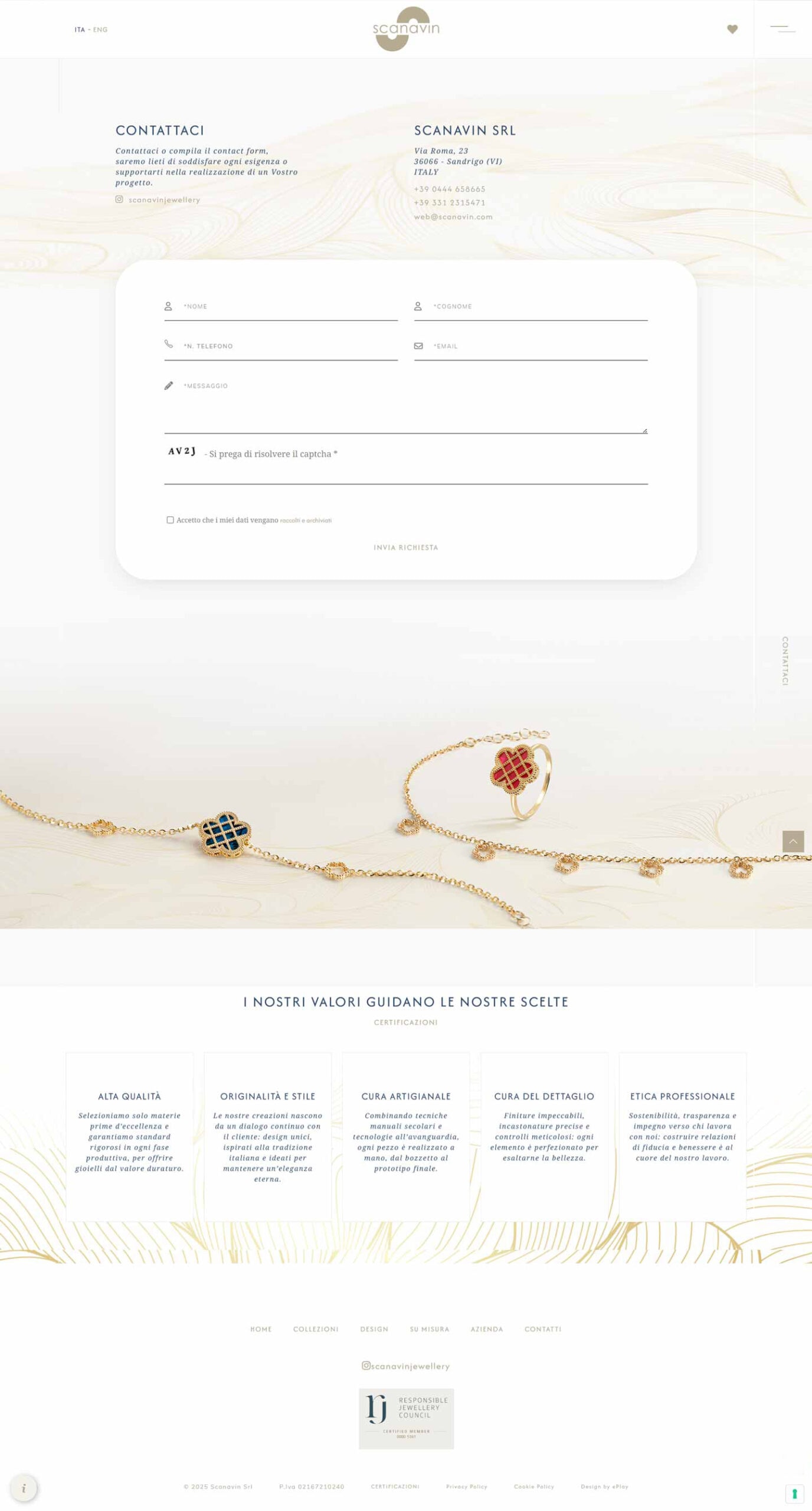Scanavin sito web info commerce — 5