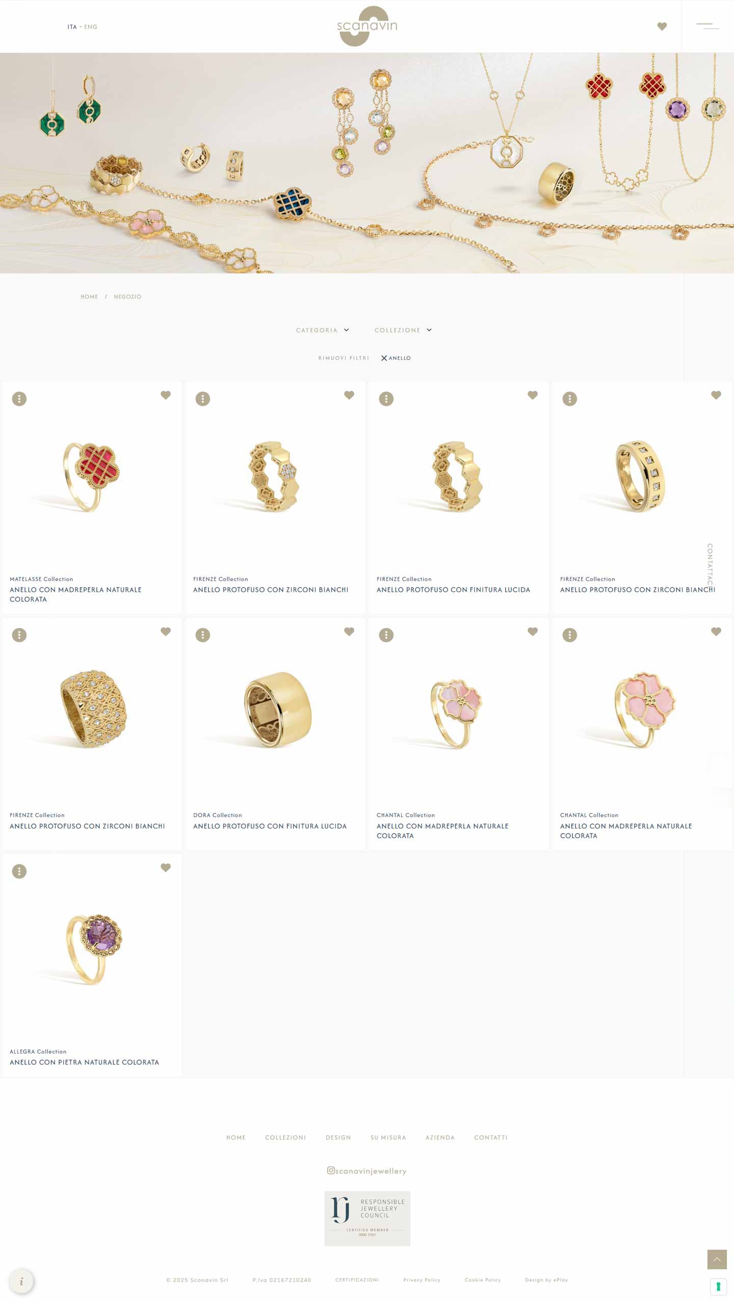 Scanavin sito web info commerce — 6