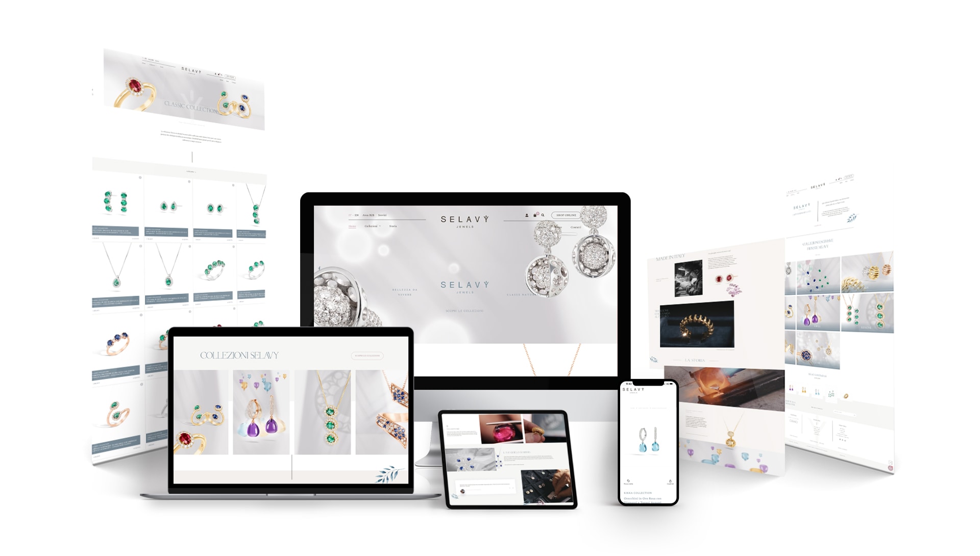 Selavy' sito web e-commerce — 1