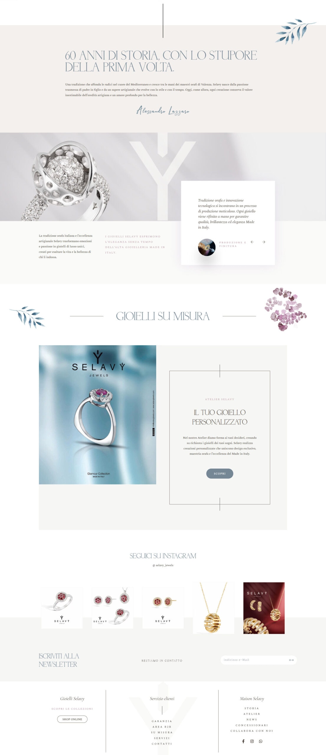 Selavy' sito web e-commerce — 3
